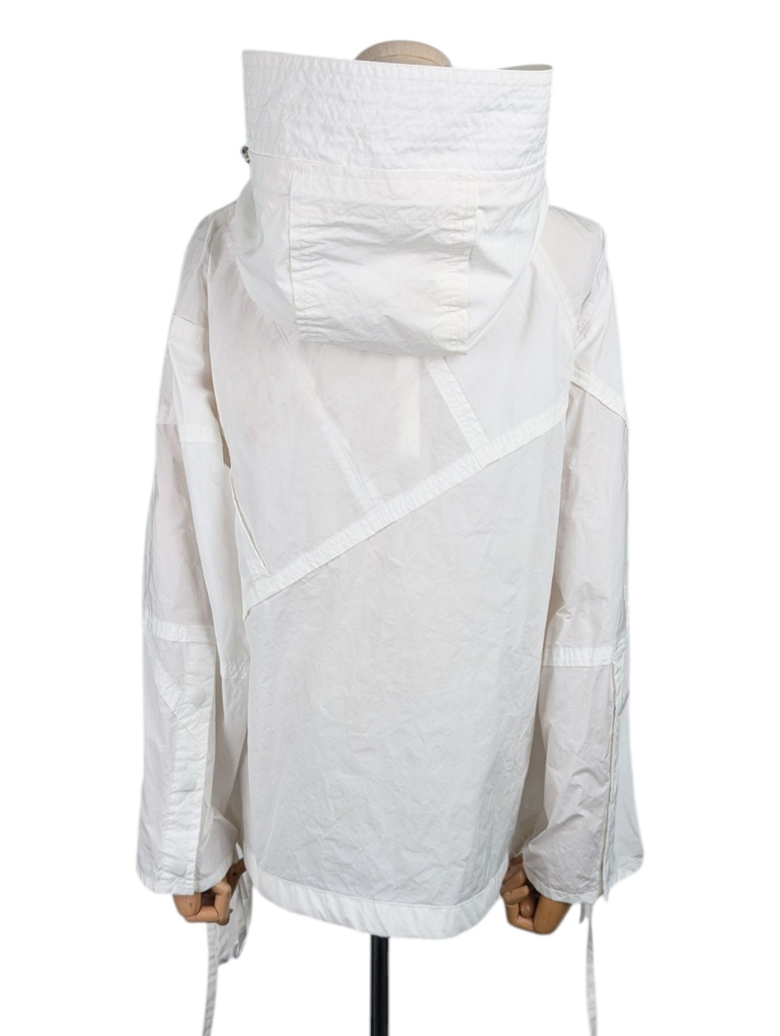 Moncler Moncler Genius 2 Moncler 1952 White Hooded Windbreaker Size XXS / US 00 / IT 34 - 2 Thumbnail