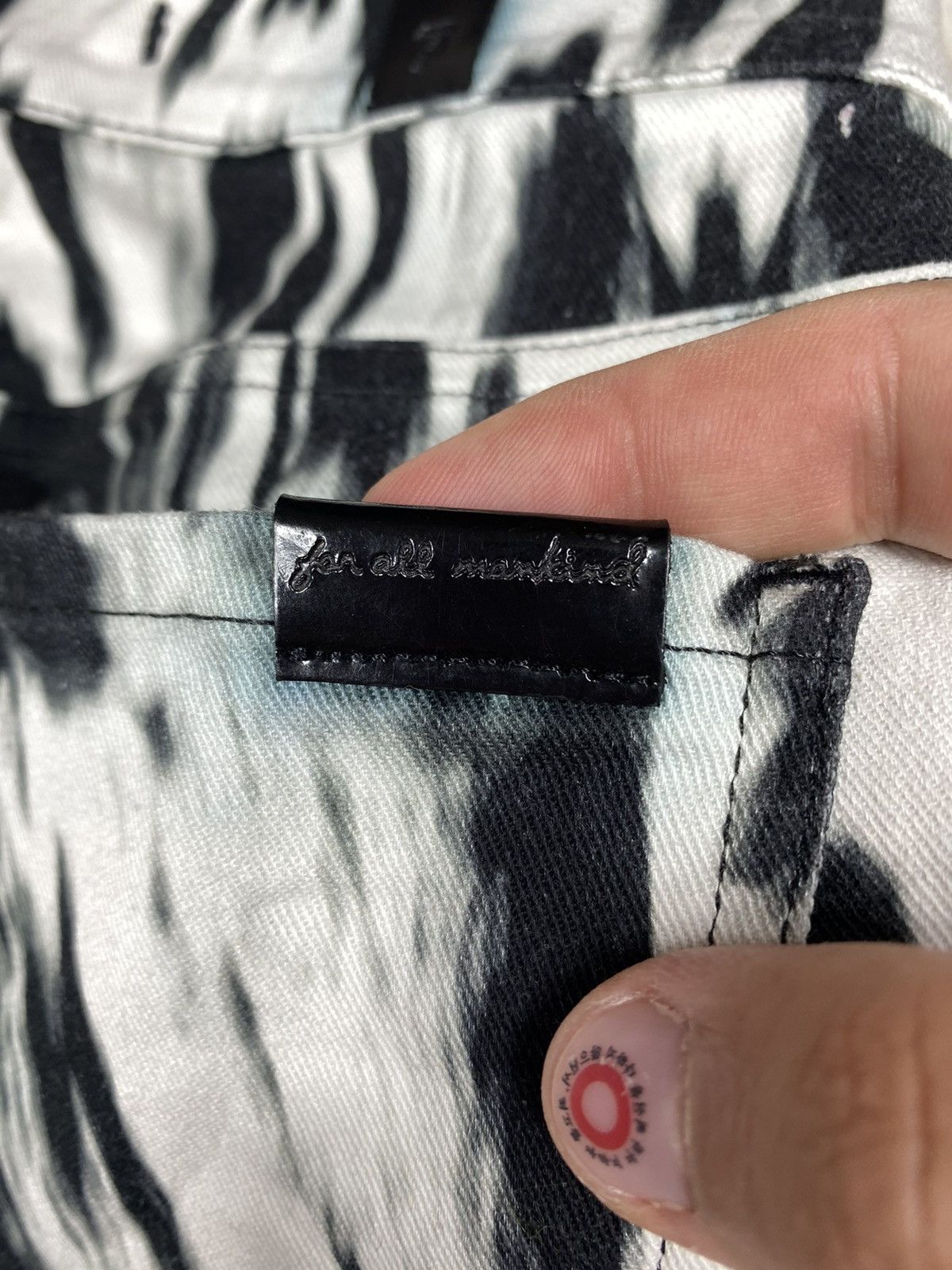 7 For All Mankind × Giambattista Valli Giambattista Valli High Waist Size 25" / US 0 / IT 36 - 14 Thumbnail
