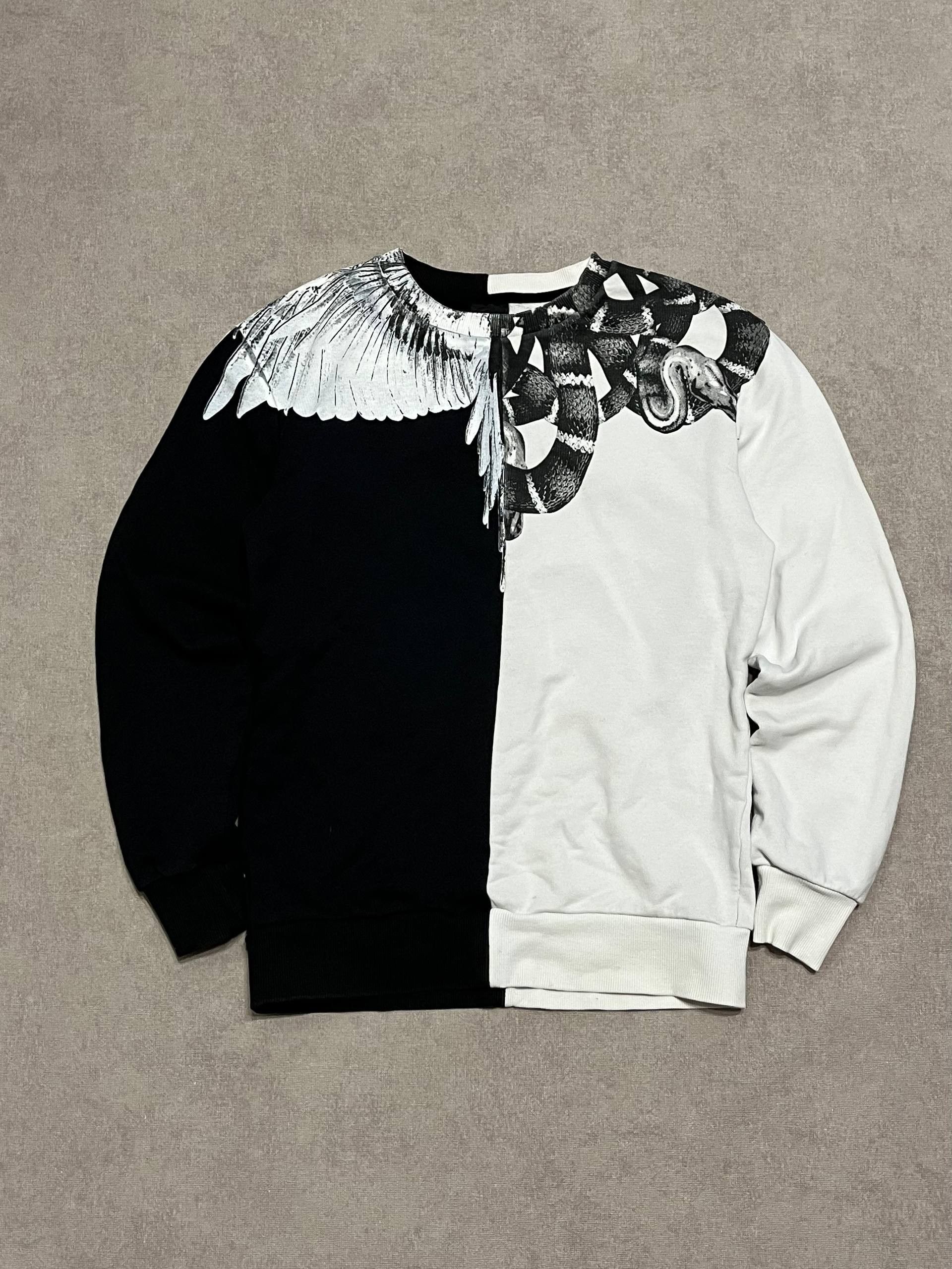 Marcelo Burlon Marcelo Burlon Rare Men`s Sweatshrit Wings Snake Sz XS Size US XS / EU 42 / 0 - 1 Thumbnail