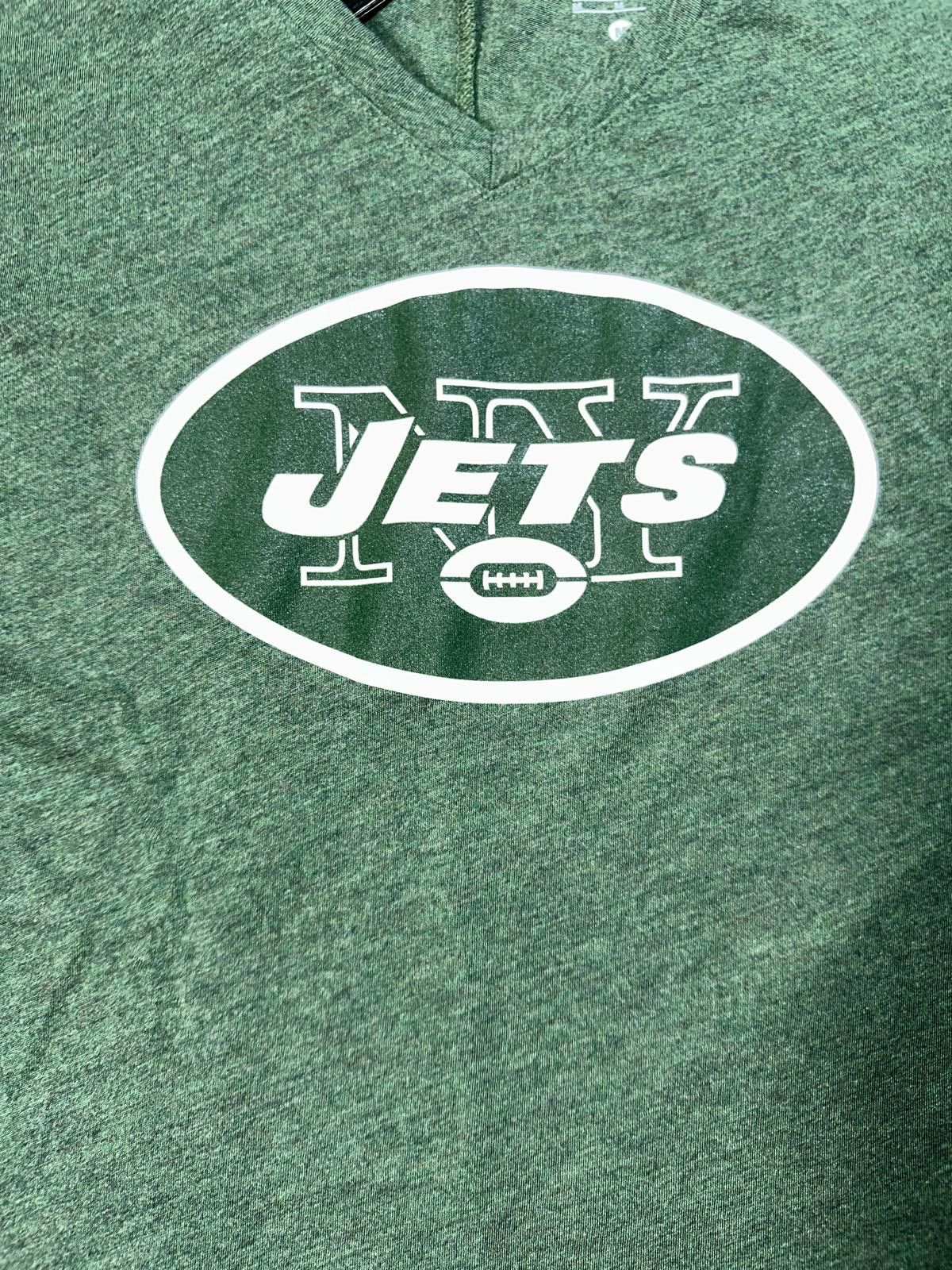 Nike Vintage Nike Women’s NFL New York Jets Fan V-Neck Green T-Shirt Size M / US 6-8 / IT 42-44 - 2 Thumbnail