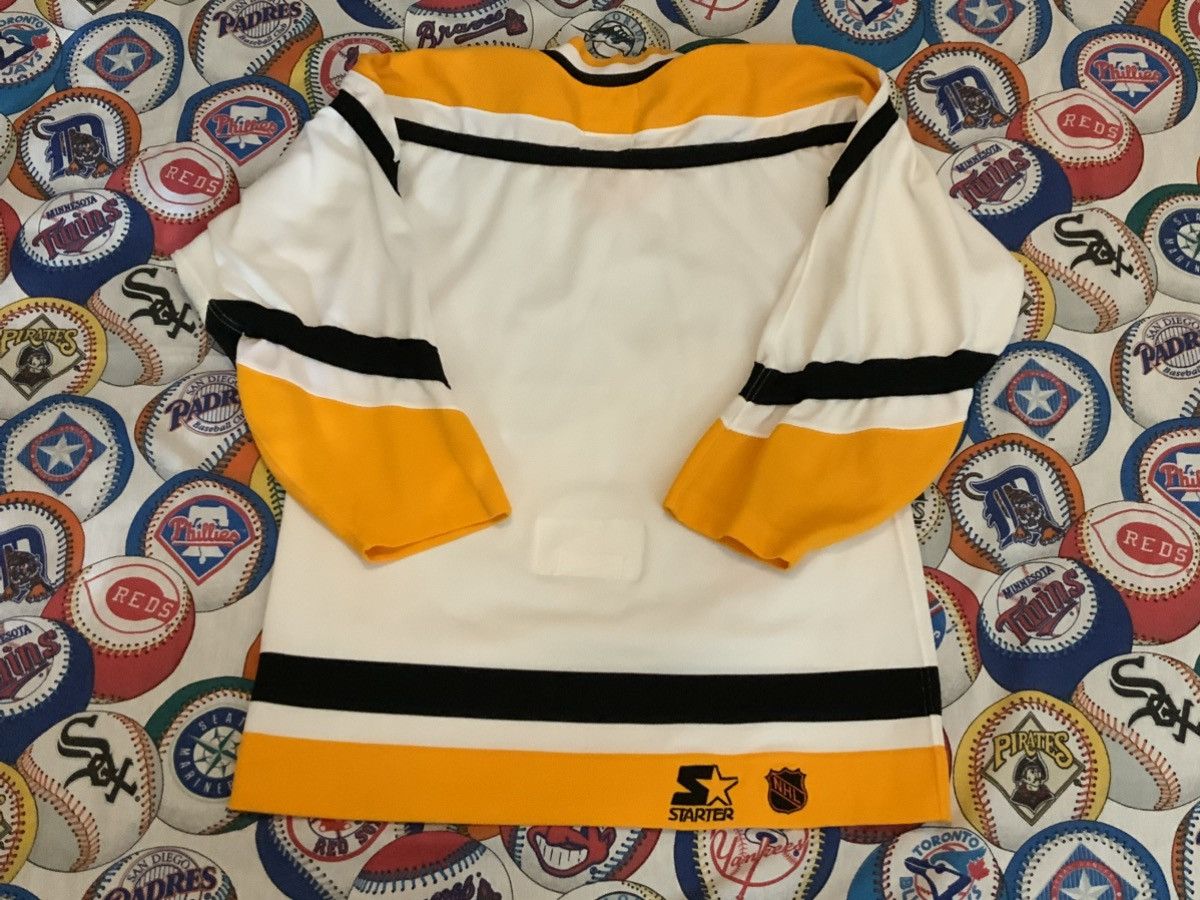 Starter Vtg Pittsburgh Penguins CCM Center Ice Jersey Robo Sz 46R Size US L / EU 52-54 / 3 - 8 Thumbnail