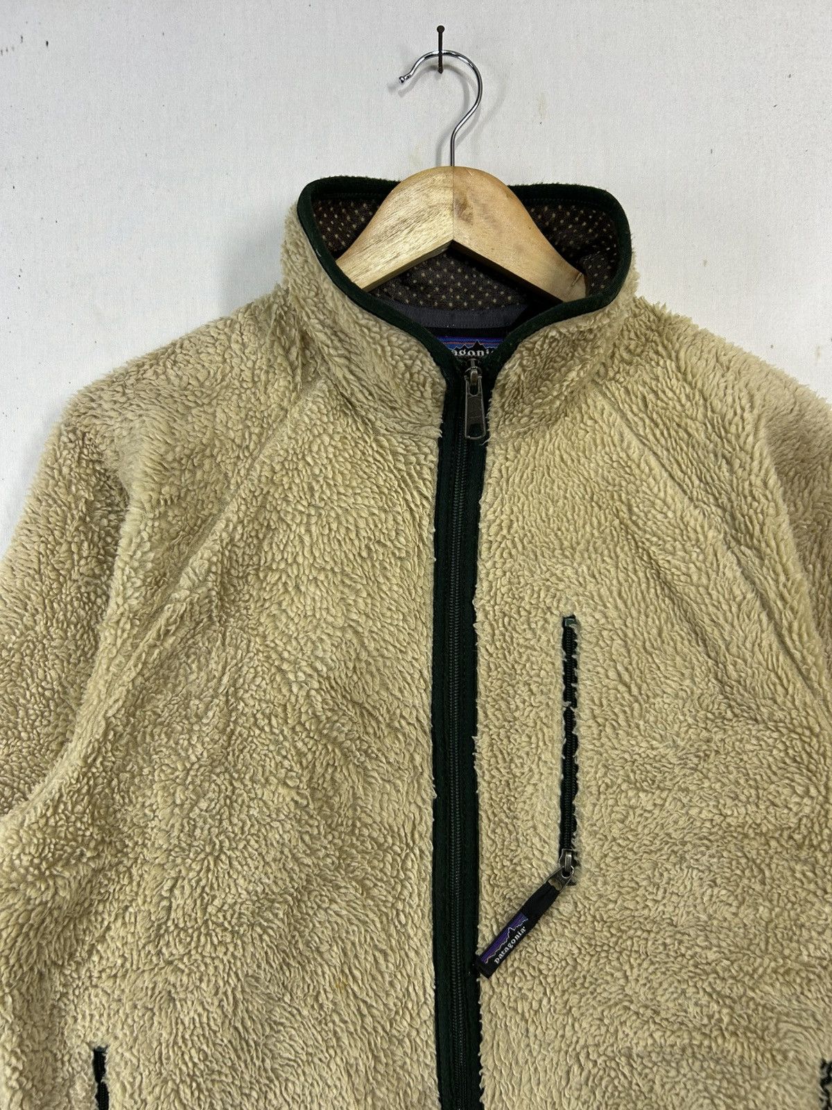 Patagonia Vintage 90s Patagonia Retro X Oatmeal Deep Pile Fleece Size US M / EU 48-50 / 2 - 5 Thumbnail