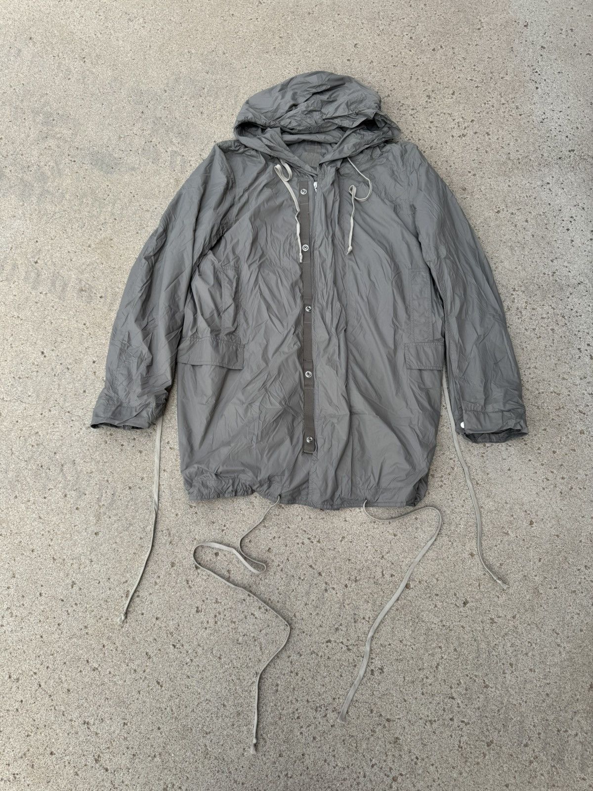 Rick Owens Drkshdw Rick Owens Drkshdw Light Parka Size US XXL / EU 58 / 5 - 1 Thumbnail