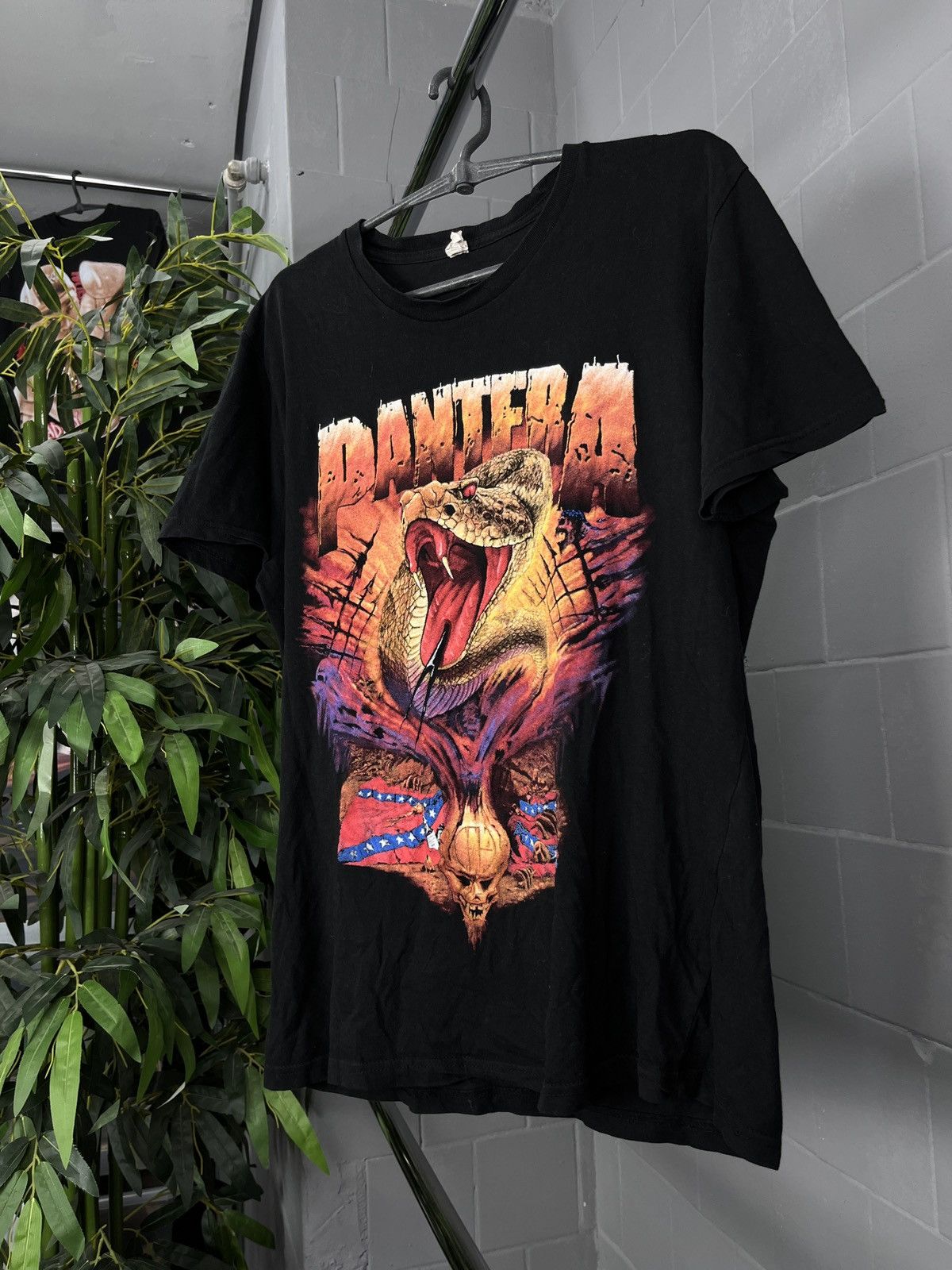 Band Tees 2000s PANTERA RARE BAND TEE WITH JUICY PRINTS - LOT № 862 Size US M / EU 48-50 / 2 - 1 Thumbnail