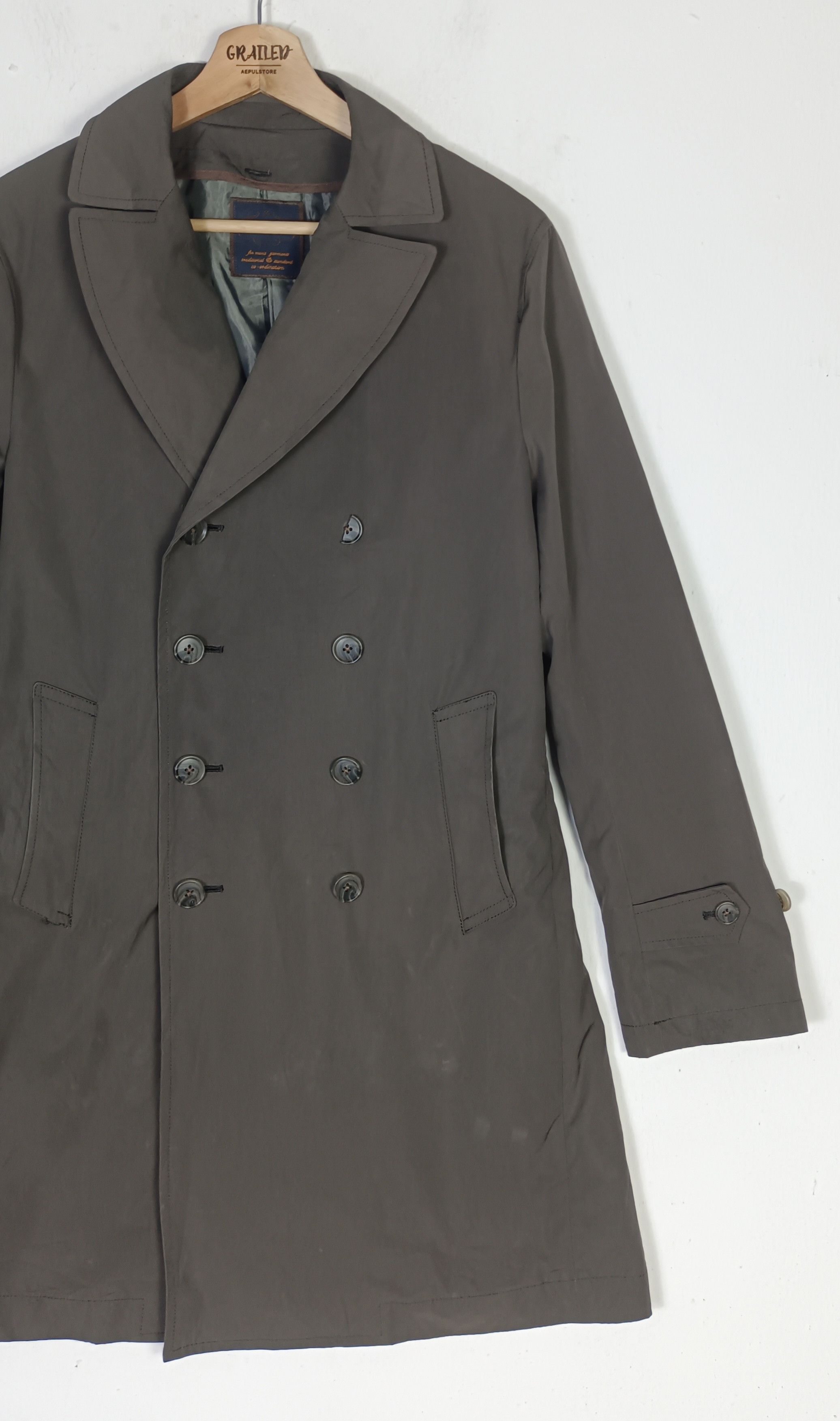 NOLLEY'S Vintage Nolley's Trench Coat Double breasted Size US M / EU 48-50 / 2 - 5 Thumbnail