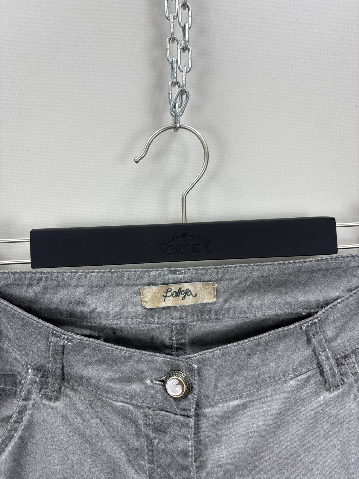 Elisa Cavaletti Womens pants Bottega by Elisa Cavaletti Size M Color Gray Size 26" / US 2 / IT 38 - 5 Thumbnail