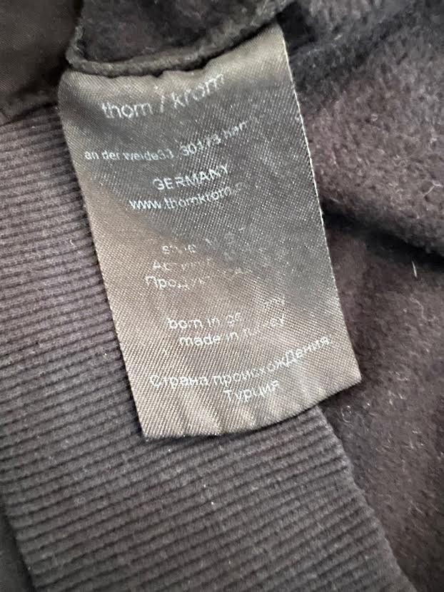 Thom Krom Thom Krom Double Hooded Hoodie Size US M / EU 48-50 / 2 - 6 Thumbnail