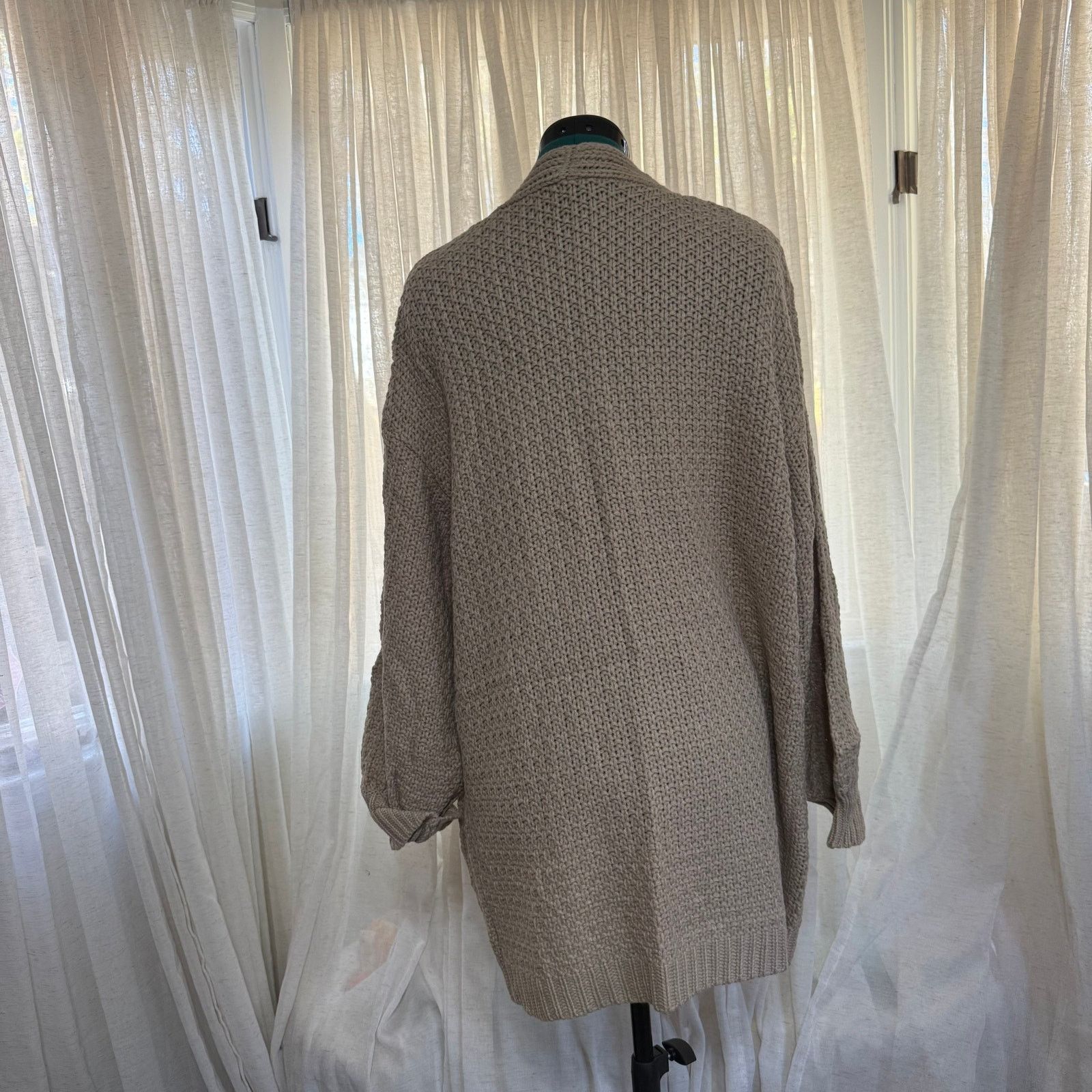 Other Chunky Knit Open-Front Cardigan | Sz M Size M / US 6-8 / IT 42-44 - 4 Thumbnail