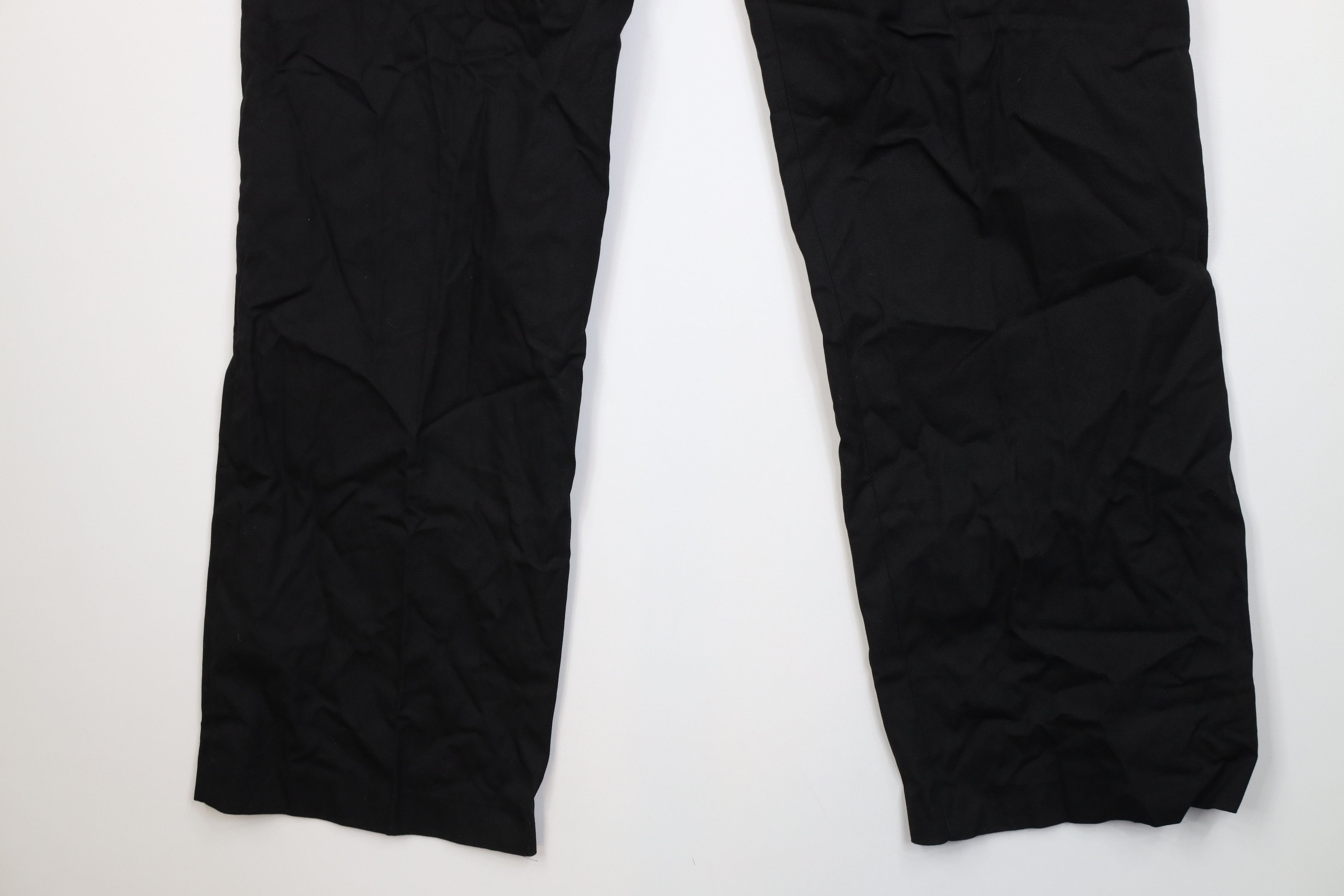 Vintage Vintage 70s Streetwear Canvas Wide Leg Chino Pants Black USA Size US 36 / EU 52 - 11 Thumbnail
