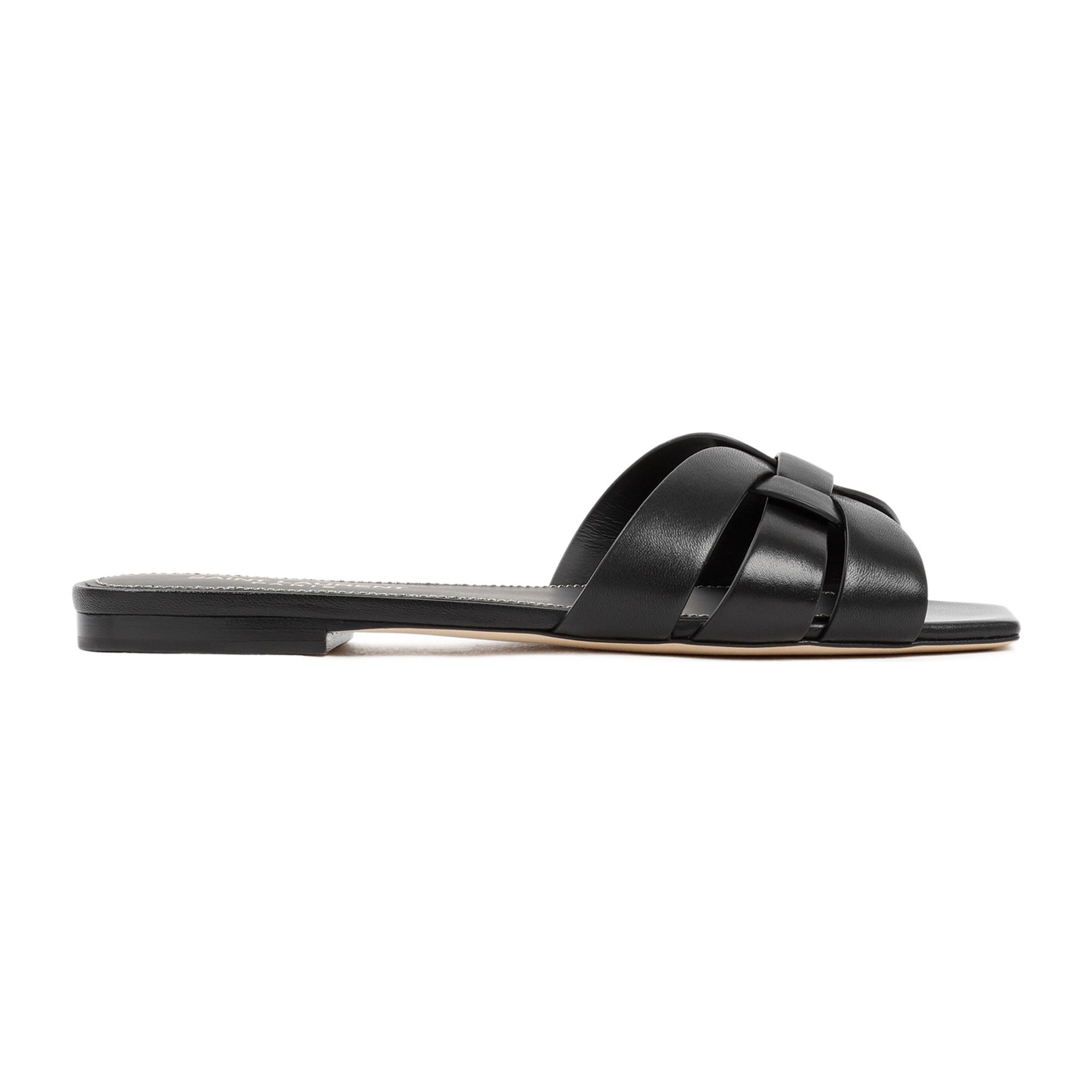 Saint Laurent Paris Saint Laurent Leather Tribute Flats Size US 10 / IT 40 - 1 Thumbnail