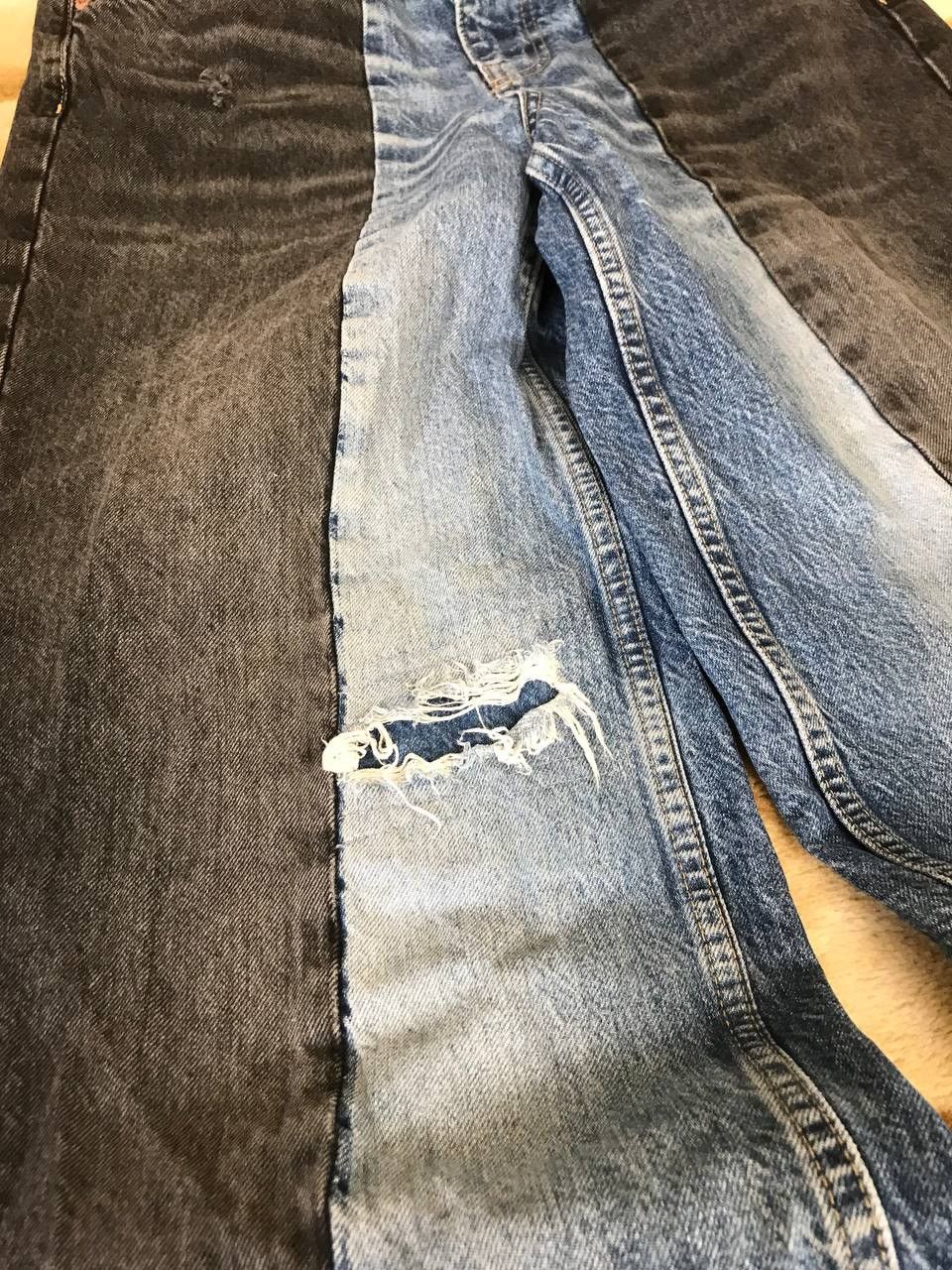 Bdg 🔥 BDG Avant Garde Cargo Baggy Distressed Y2K Denim Pants Size US 30 / EU 46 - 7 Thumbnail