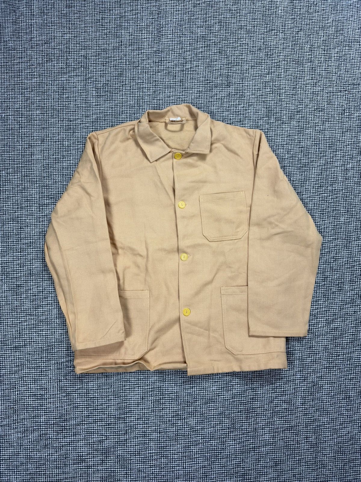 Le Laboureur rare 70s French chore core jacket peach vintage Size US M / EU 48-50 / 2 - 1 Thumbnail