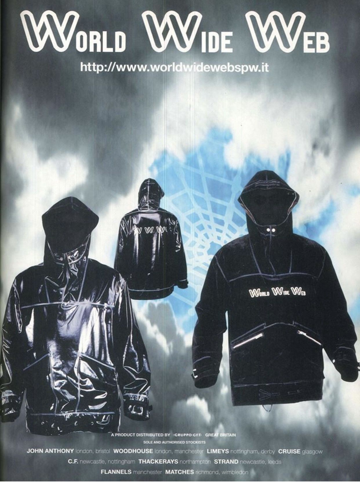 Stone Island 🔥VINTAGE WORLD WIDE WEB A/W96 REVERSIBLE PULLOVER HOODIE Size US L / EU 52-54 / 3 - 1 Thumbnail