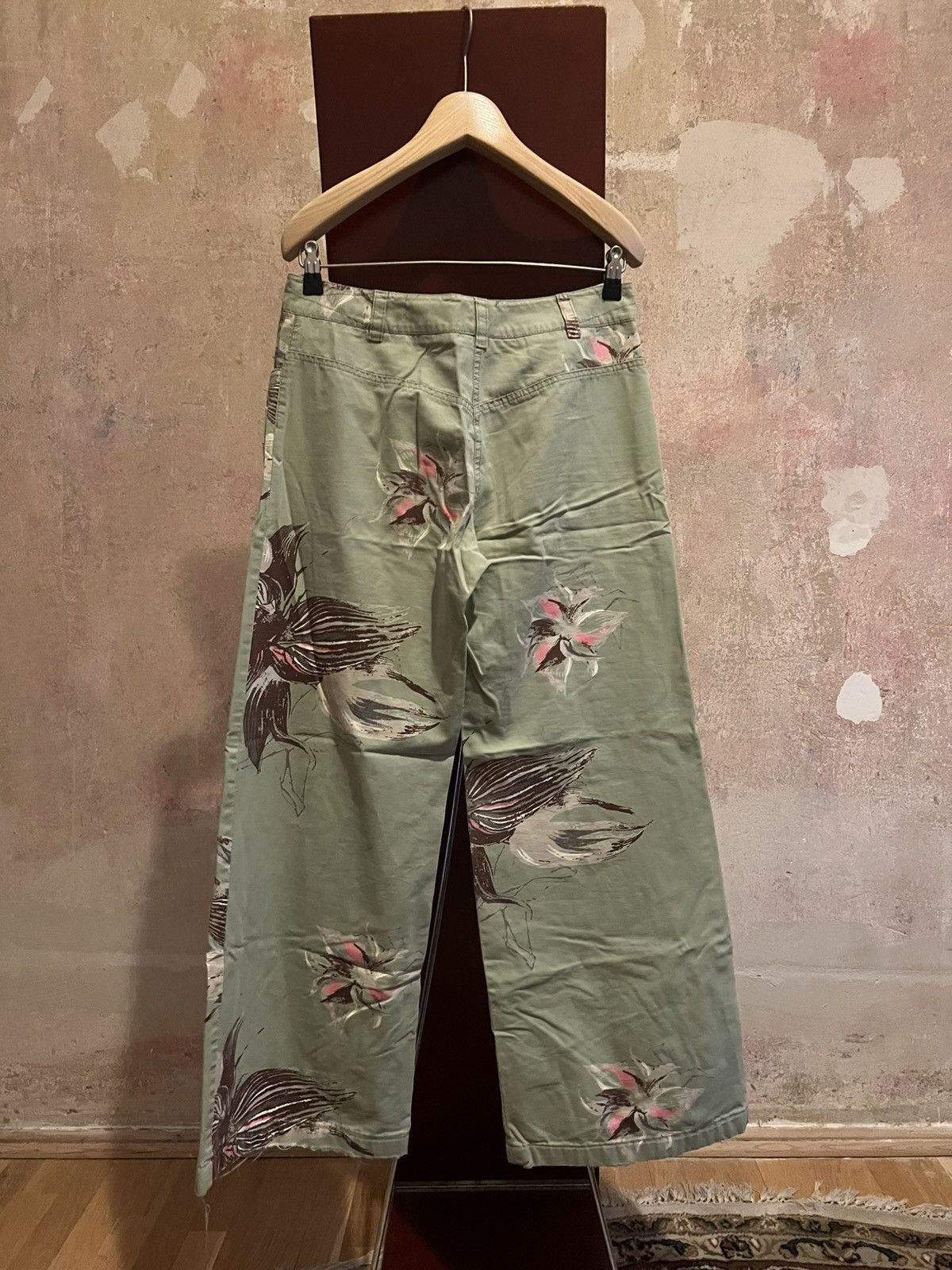 Kenzo Flared distressed pants Size 28" / US 6 / IT 42 - 6 Thumbnail