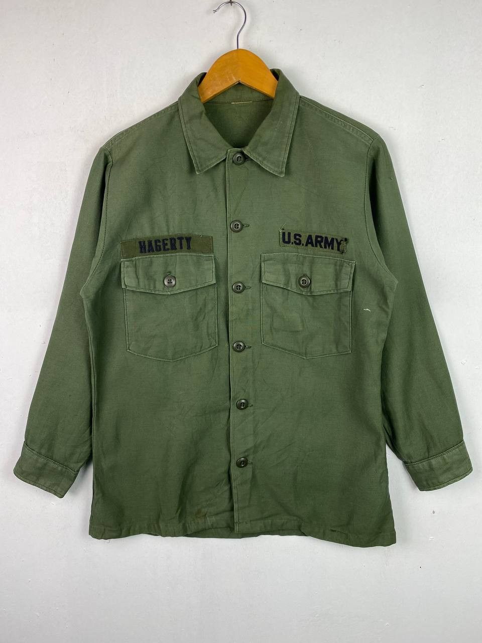 Vintage vintage us army og 107 jacket nice design Size US M / EU 48-50 / 2 - 1 Thumbnail