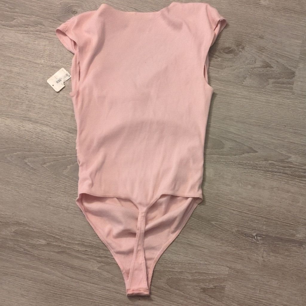 Free People Free people another love silver pink bodysuit size large Size L / US 10 / IT 46 - 7 Thumbnail