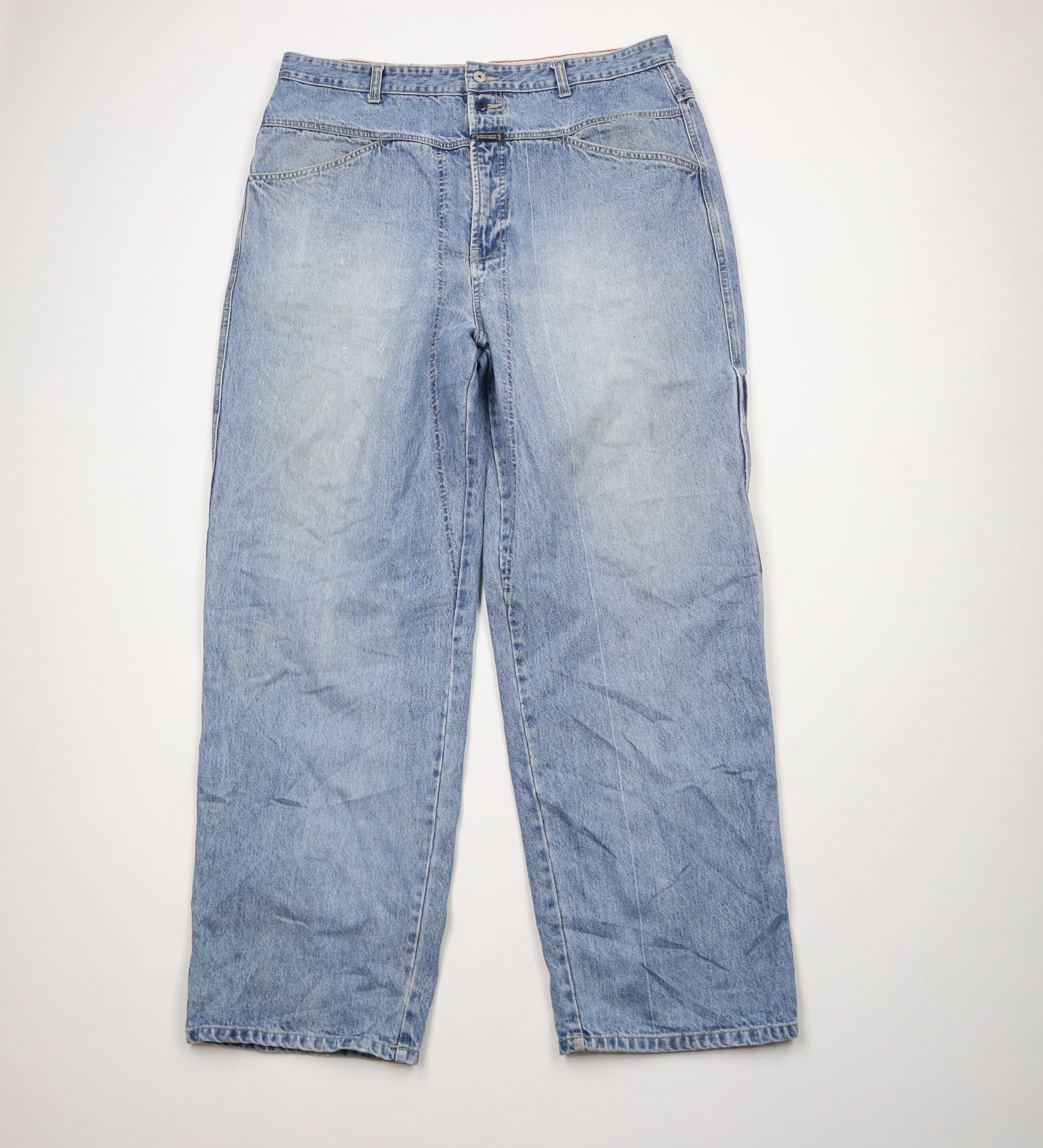 Marithe + Francois Girbaud × Vintage Vintage 90s Marithe Francois Girbaud Baggy Wide Leg Jeans Size US 40 / EU 56 - 1 Thumbnail