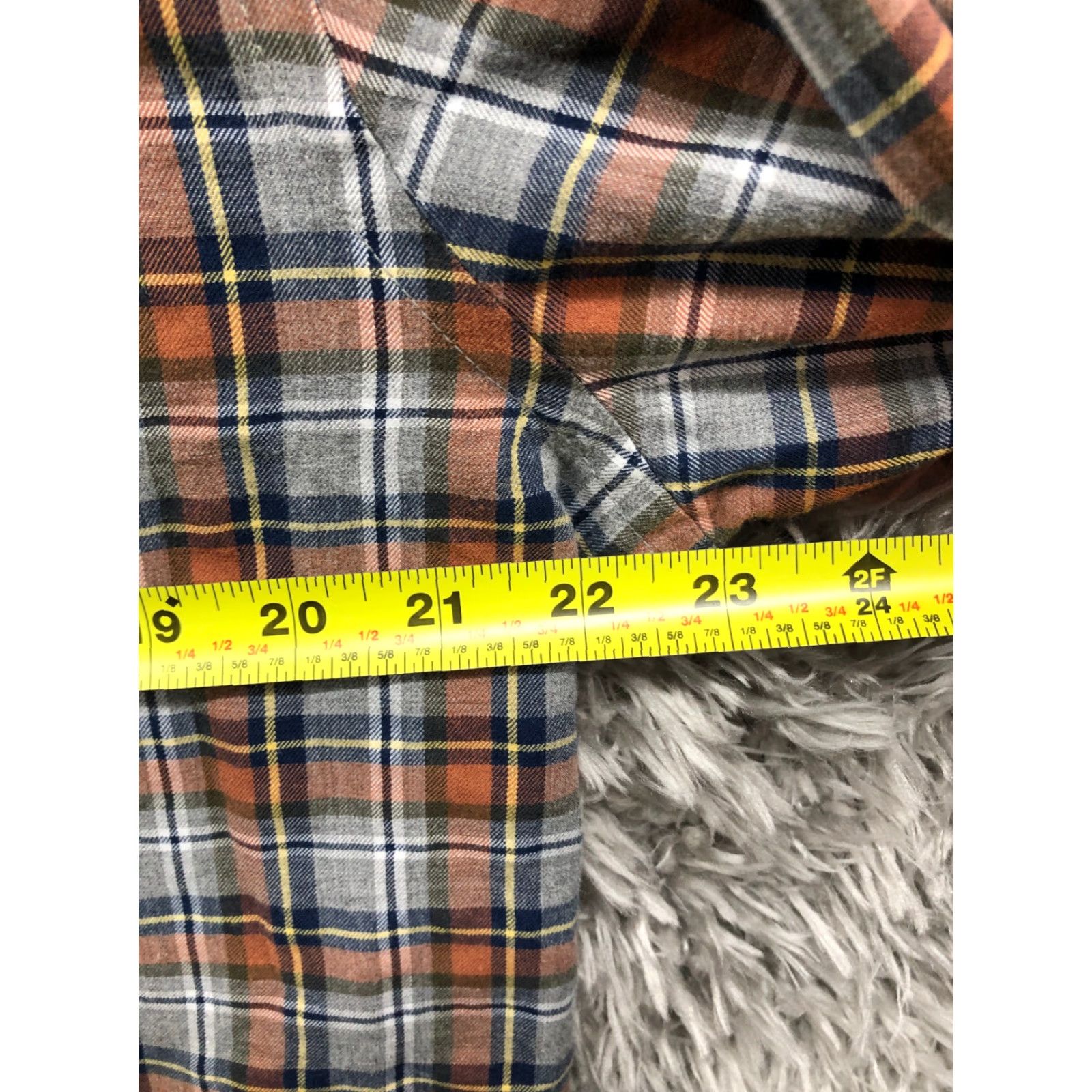 Croft & Barrow Croft & Barrow Flannel Shirt L Mens Long Sleeve Button-Down Collar Shirt Size US L / EU 52-54 / 3 - 4 Thumbnail
