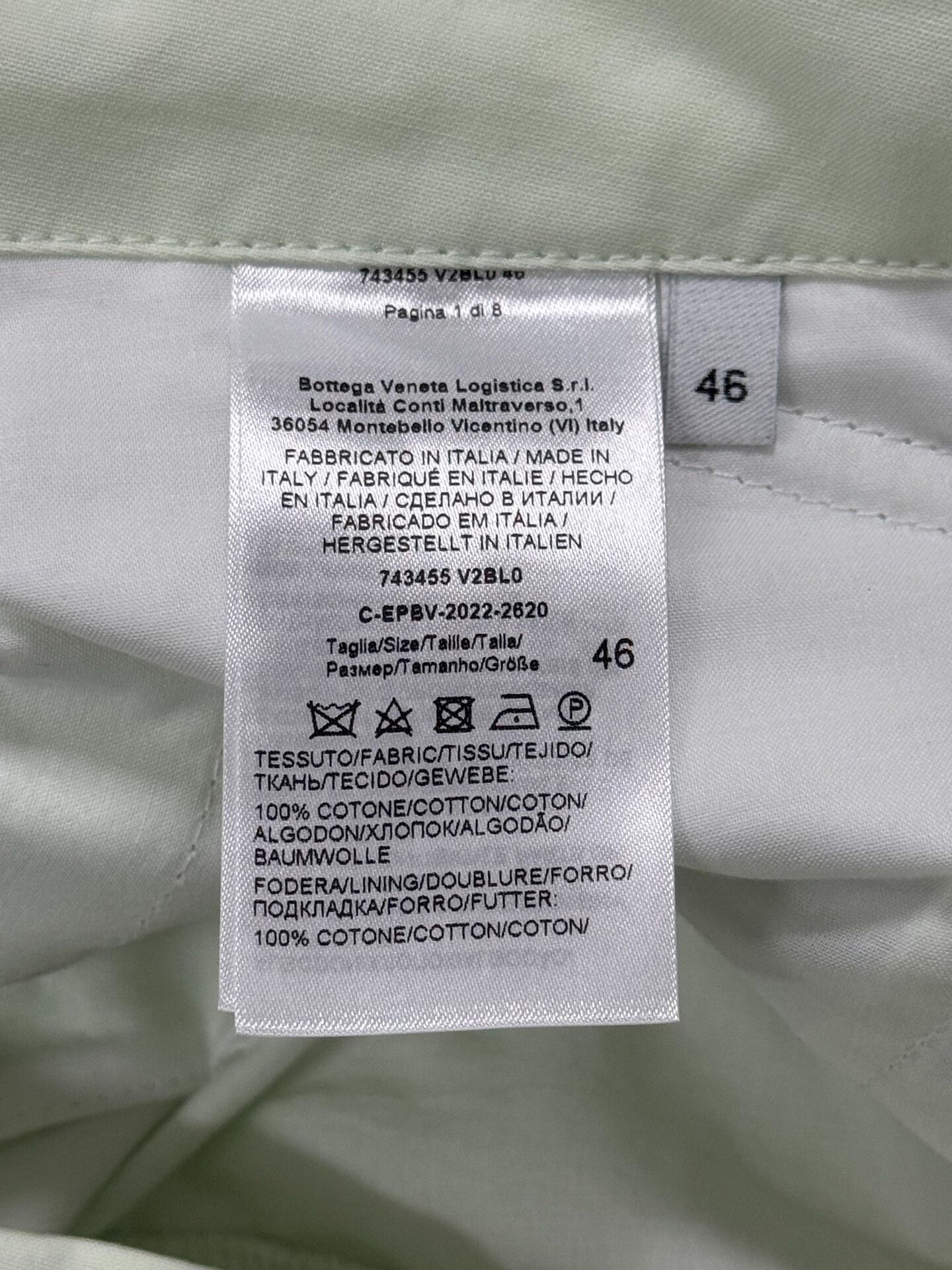Bottega Veneta Bottega Veneta Men's Wide Leg Cargo Pants Size US 30 / EU 46 - 6 Thumbnail