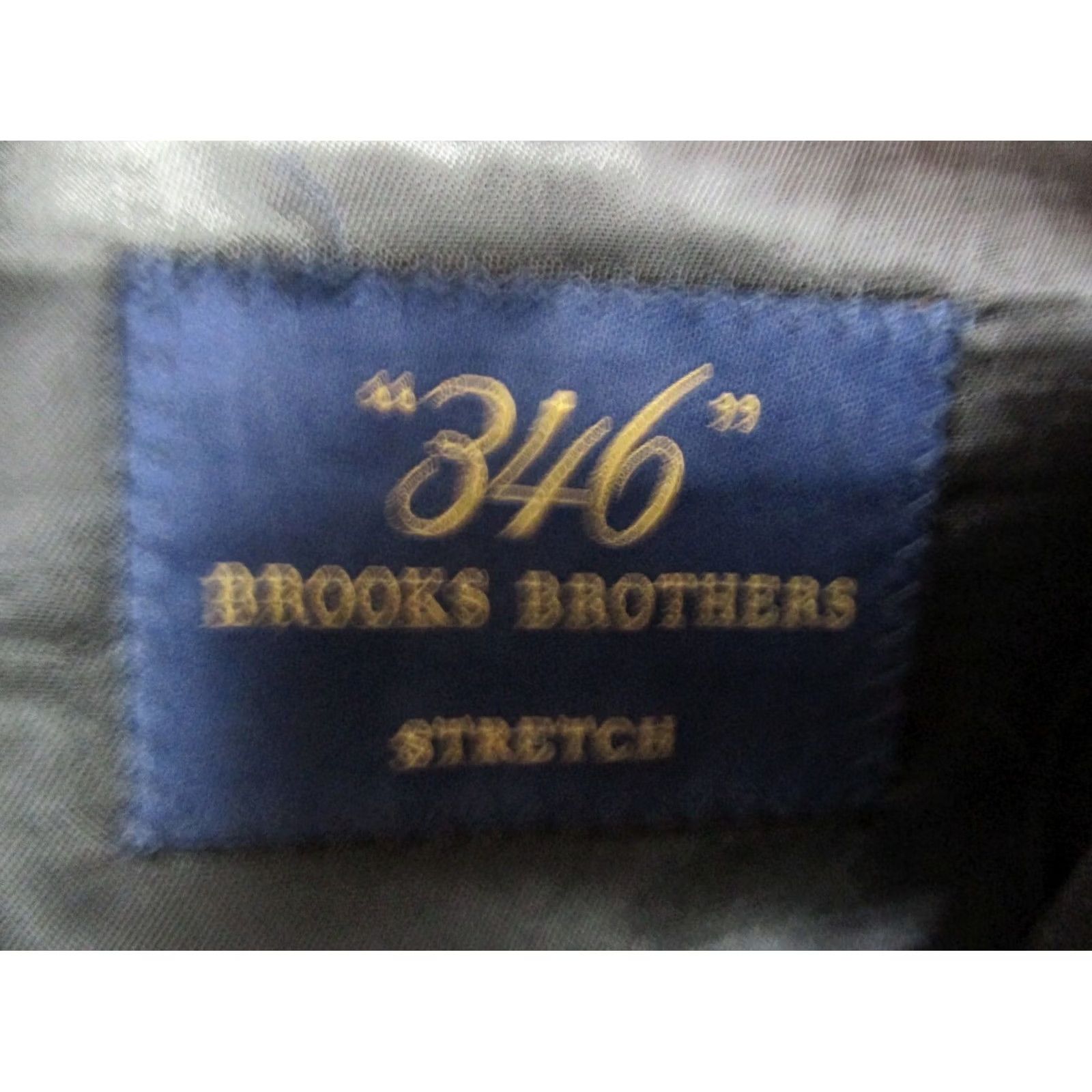 Brooks Brothers VINTAGE Brooks Brothers Suit 42 Gray Pinstripe Wool Blend Stretch Mens Size 42R - 5 Thumbnail
