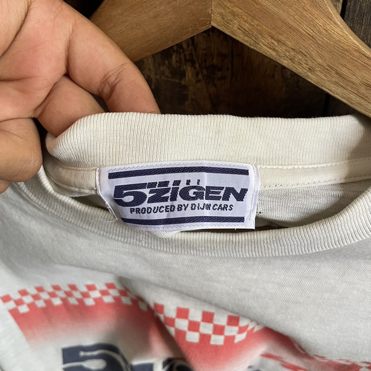 Vintage Vintage 5zigen Racing Tshirt Size US L / EU 52-54 / 3 - 5 Thumbnail