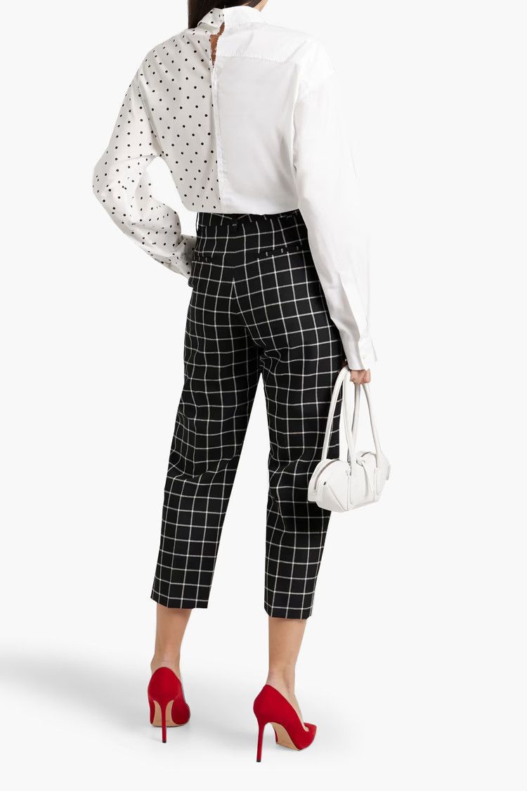 Marni o1y1125 Sweatpant in Black/White Size 27" / US 4 / IT 40 - 3 Thumbnail
