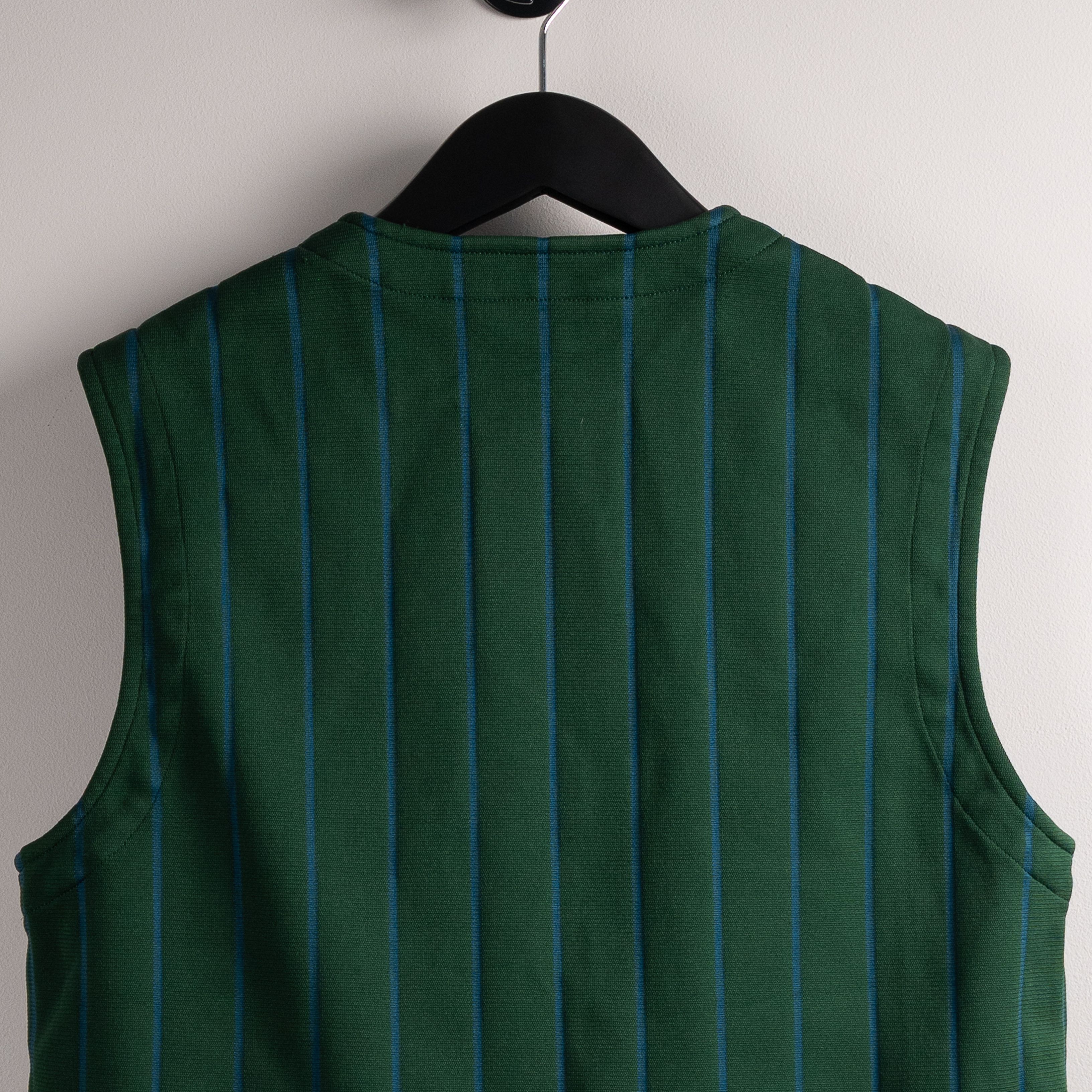 Comme des Garcons Homme Plus Comme Des Garçons Homme Plus SS2003 Striped Vest Green Size US S / EU 44-46 / 1 - 5 Thumbnail