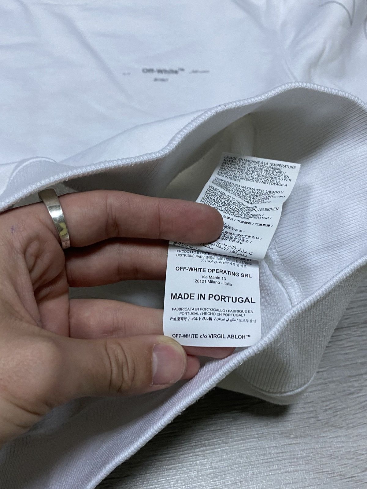 Off-White Off-White unfinished diagonal arrows sweatshirt Size US XS / EU 42 / 0 - 8 Thumbnail