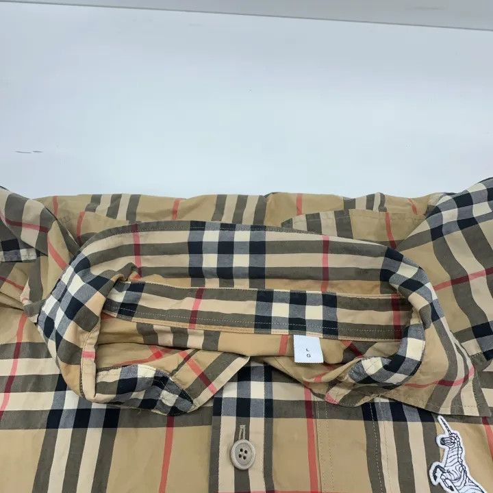 Burberry Burberry Burberry Classic Zebra Embroidered Check Shirt-25 Size US L / EU 52-54 / 3 - 6 Thumbnail