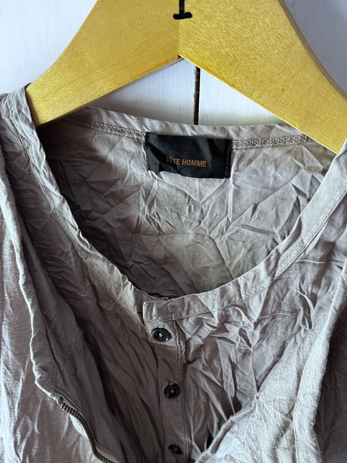 Issey Miyake Tete Homme Bondage Long sleeve Size US M / EU 48-50 / 2 - 6 Thumbnail