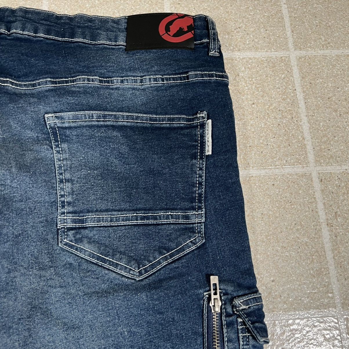 Ecko Unltd. Ecko Jeans 40x30 Straight Cargo Pocket Blue Denim Y2K Skate Size US 40 / EU 56 - 4 Thumbnail