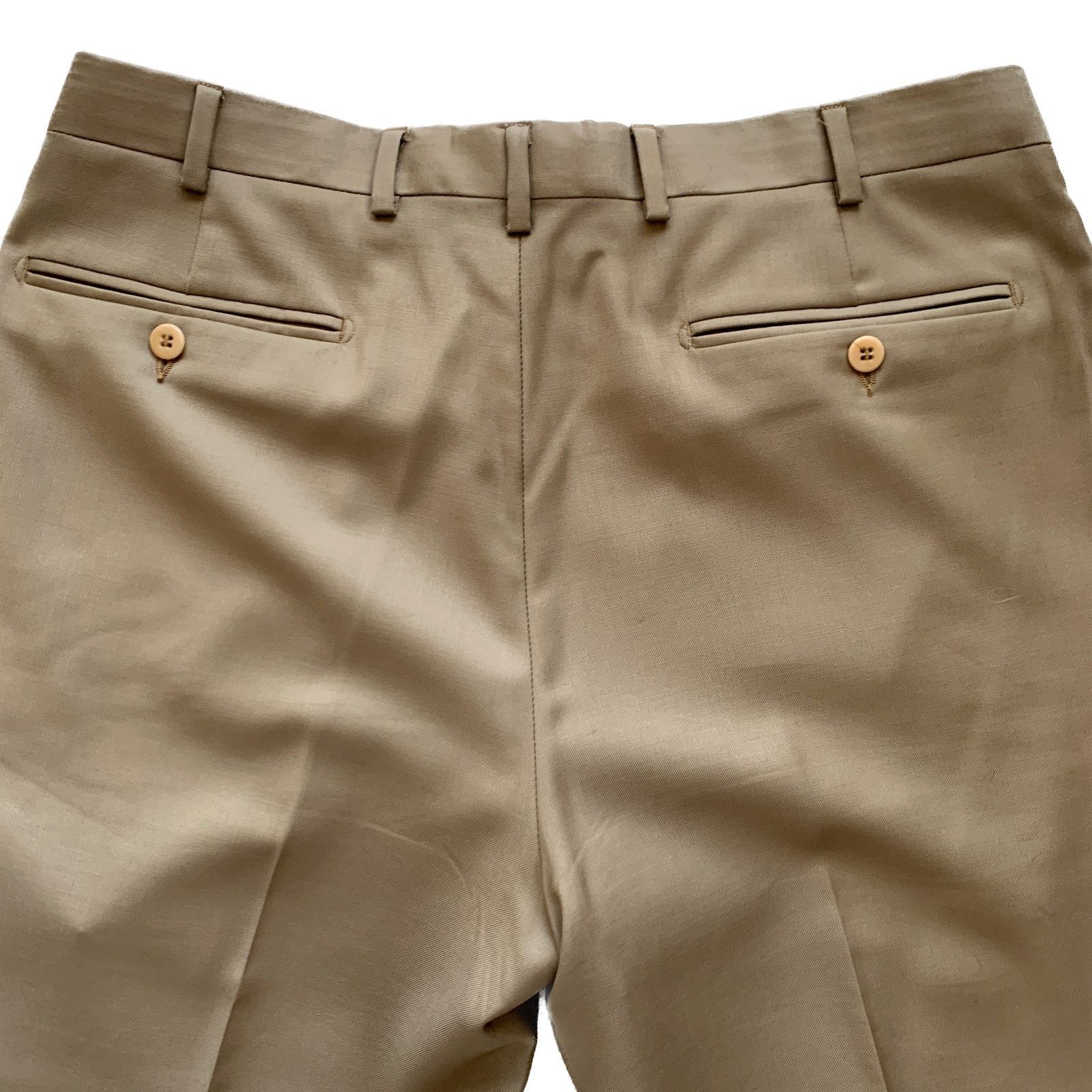 Zanella Zanella $350 Dress Pants Mens Size 33 Bennett Double Pleated Size 34S - 3 Thumbnail