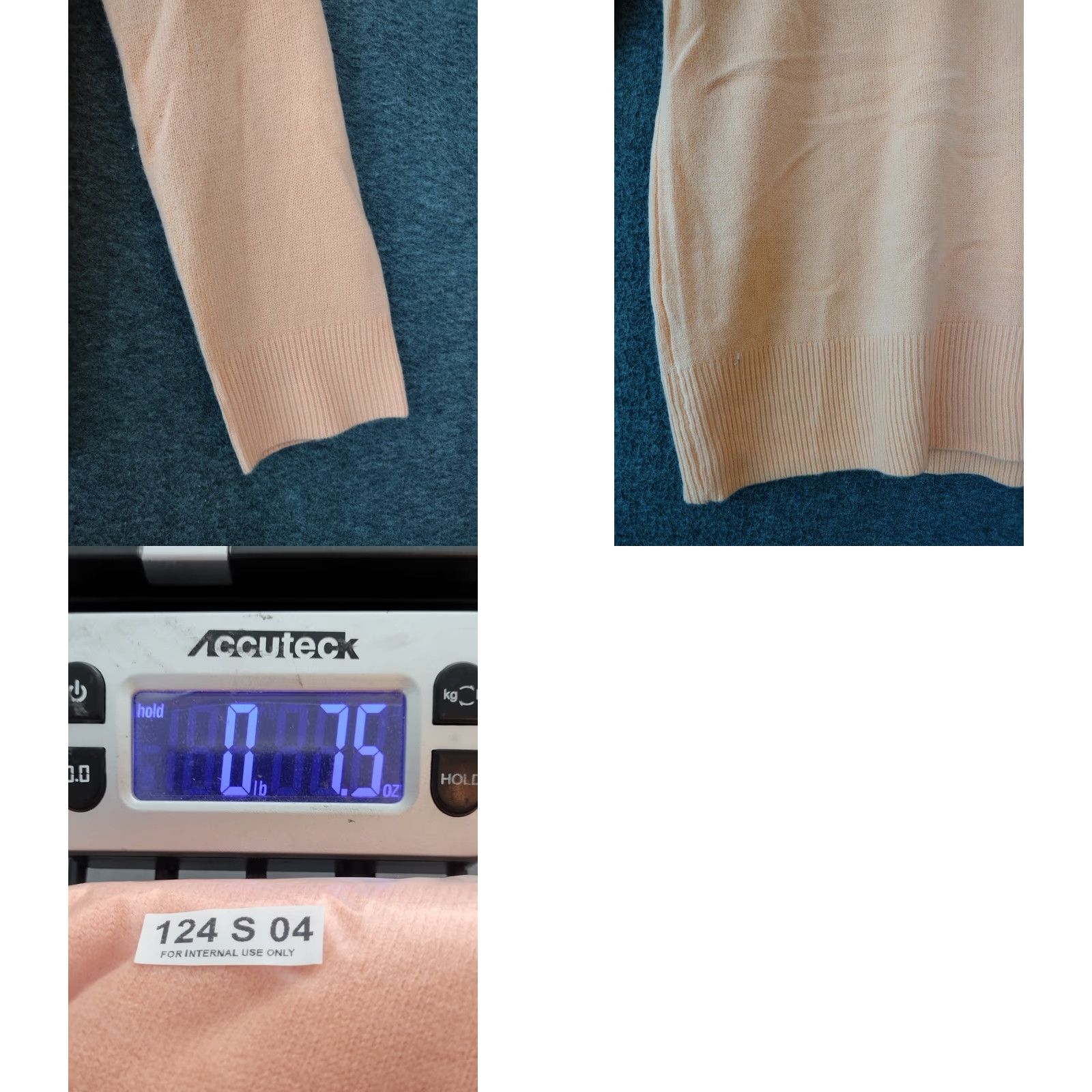 Vintage Carolyn Taylor S Sweater Women's Peach Long Sleeve V Neck Pullover Knit 100% Cotton Raglan Sleeve Solid Logo Fall Winter Casual Formal Secrets: No Size S / US 4 / IT 40 - 8 Thumbnail