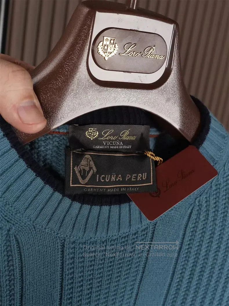 Loro Piana Loro Piana Men's Vicuna Knit Sweater. Size US L / EU 52-54 / 3 - 3 Thumbnail