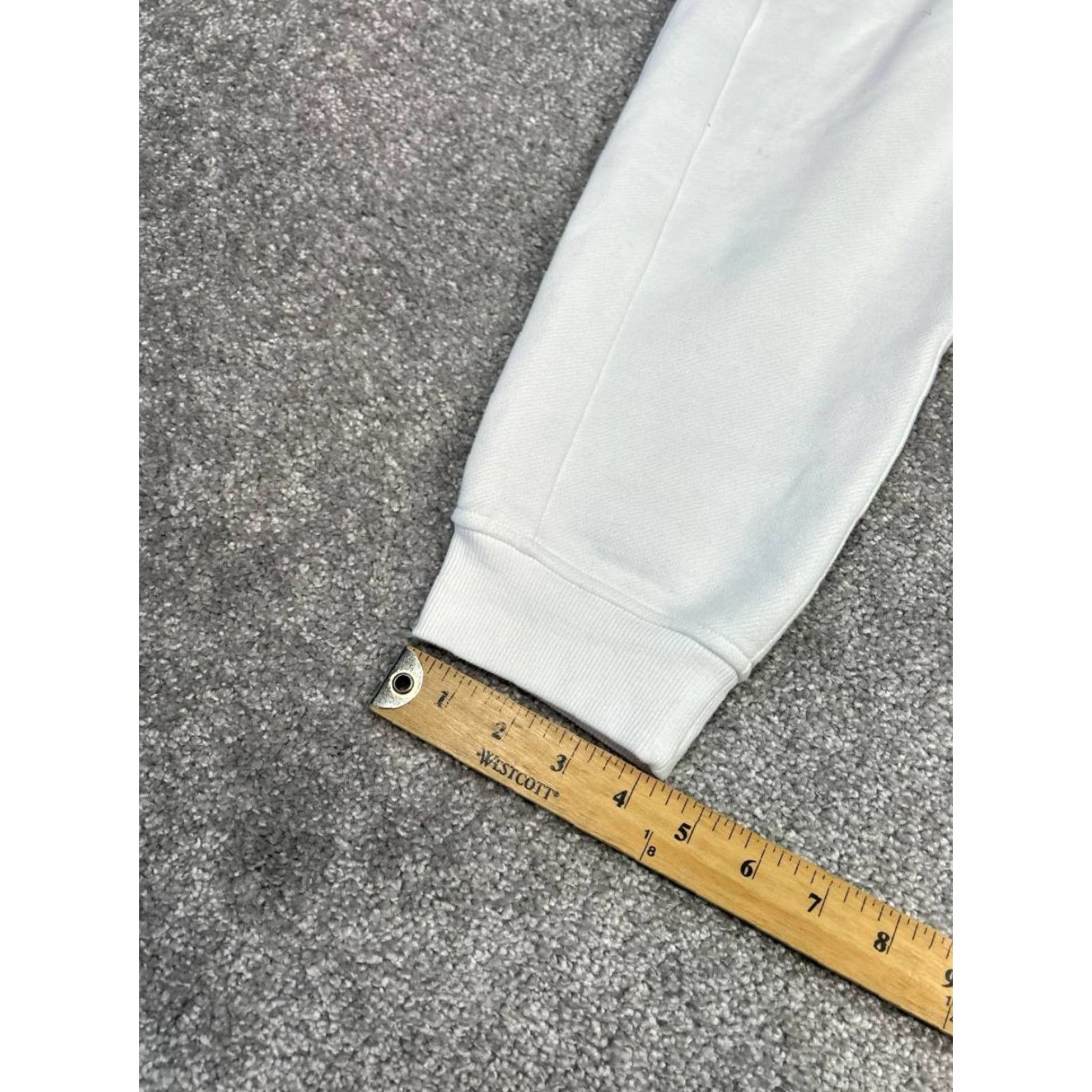 Lululemon Lululemon Scuba Jogger Pants Womens 6 White Cotton Stretch Logo Athleisure 90s? Size 28" / US 6 / IT 42 - 7 Thumbnail