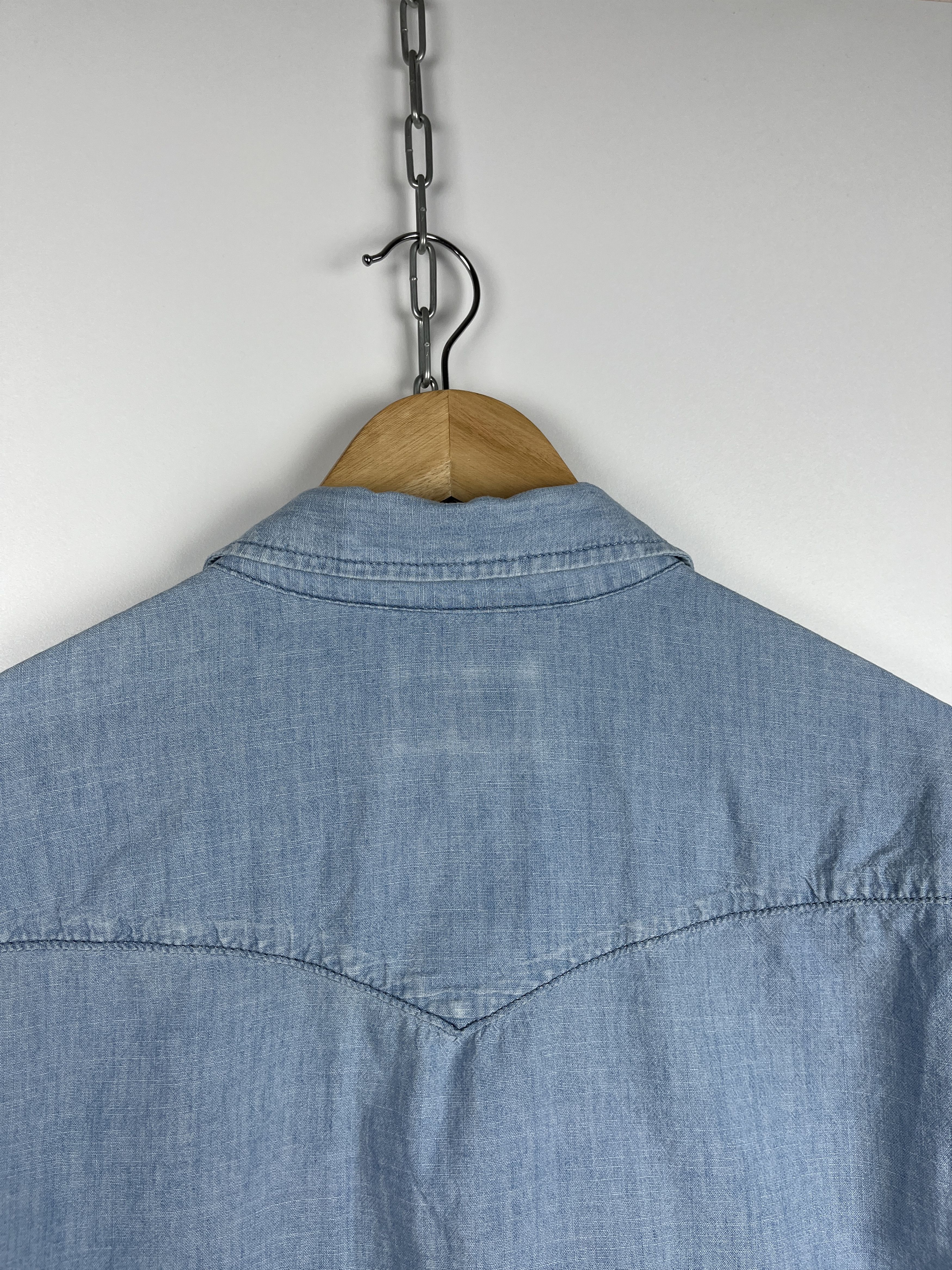 Nudie Jeans Nudie Jeans Jonis Denim Shirt Pearl Snap Button Size US M / EU 48-50 / 2 - 13 Thumbnail