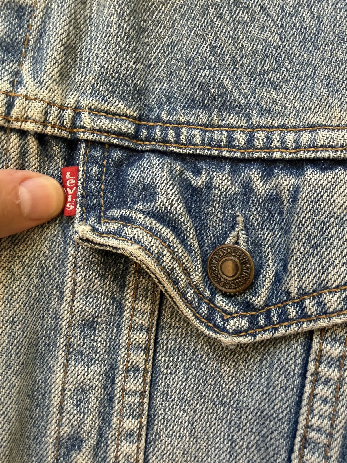 Levi's Vintage Clothing Vintage Levi’s Denim Jacker Size US XL / EU 56 / 4 - 5 Thumbnail