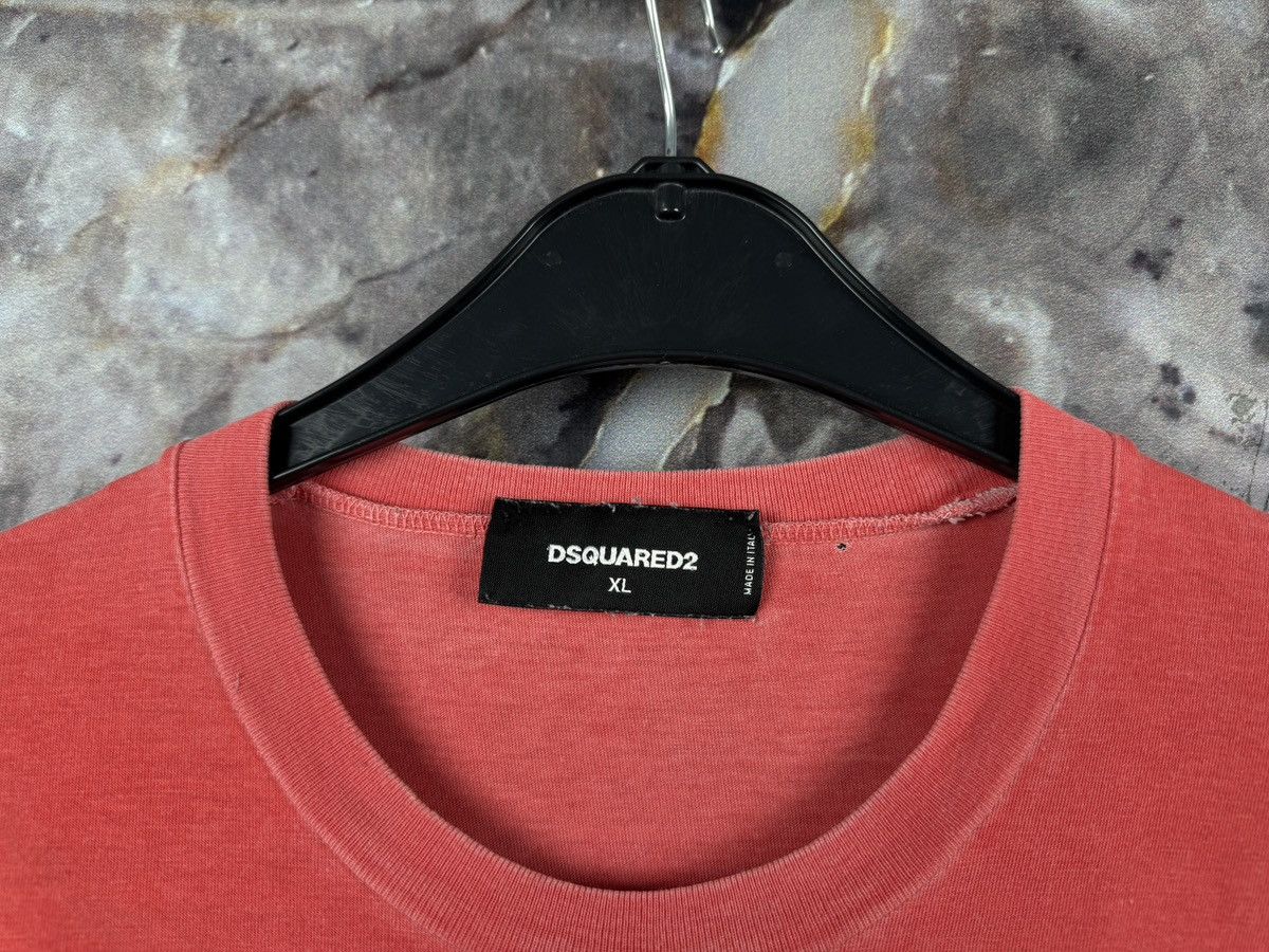 Dsquared2 Dsquared2 CATEN Graphic T-Shirt Red Men’s Size XL Size US XL / EU 56 / 4 - 6 Thumbnail