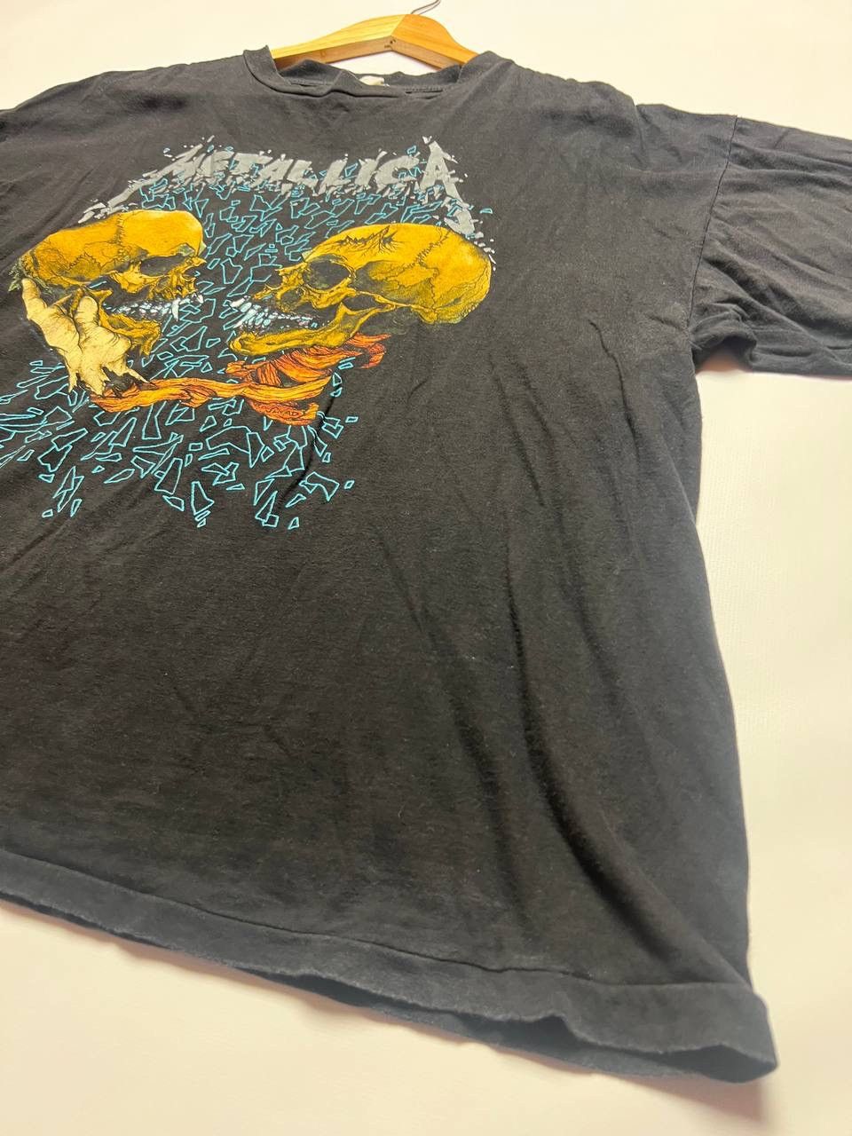 Brockum RARE 1991 Metallica "Sad But True" Tour Shirt Pushead Size US XL / EU 56 / 4 - 7 Thumbnail