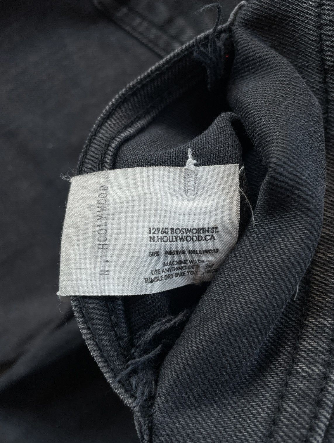 Levi's Levis X N.Hoolywood Flare Stretch Jeans (P123) Size 27" / US 4 / IT 40 - 15 Thumbnail
