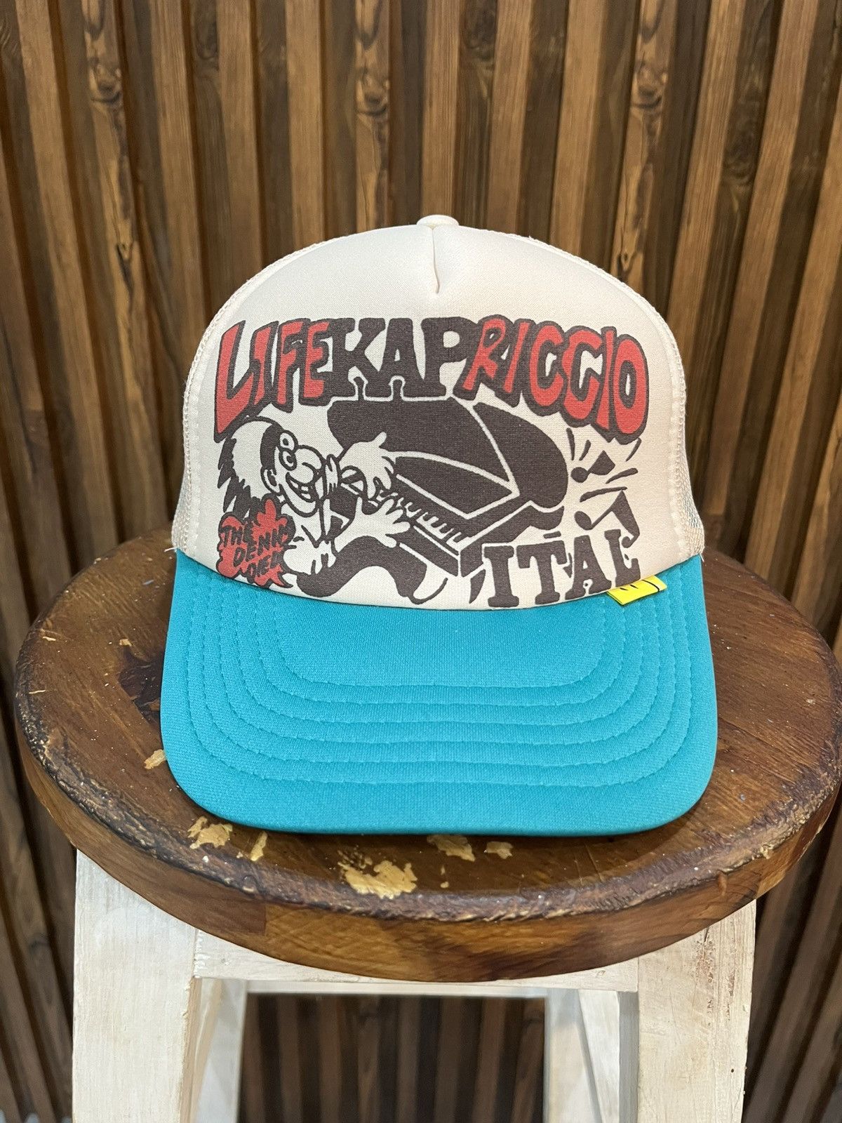 Kapital Kountry Kapital LifeKAPRiccio Trucker Cap Size ONE SIZE - 1 Thumbnail