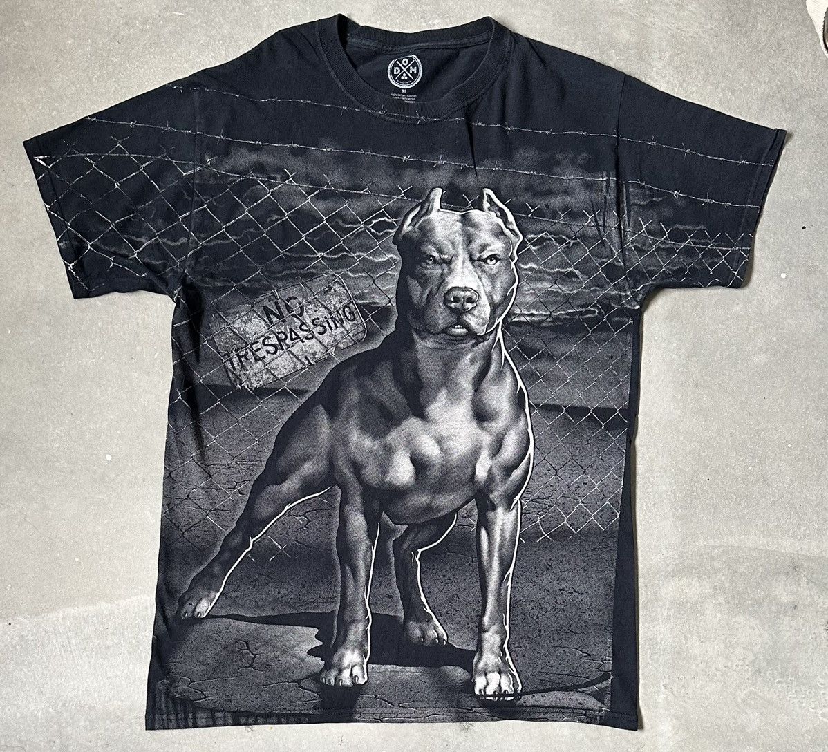 Vintage VINTAGE DOM BULLDOG NO TRESPASSING TEE Size US M / EU 48-50 / 2 - 1 Thumbnail