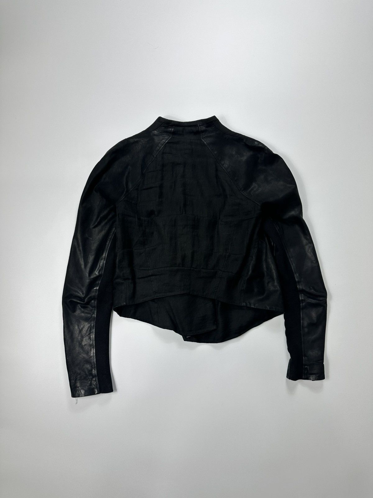 Helmut Lang Helmut Land Archive Leather Jacket Zip Black Size M / US 6-8 / IT 42-44 - 2 Thumbnail