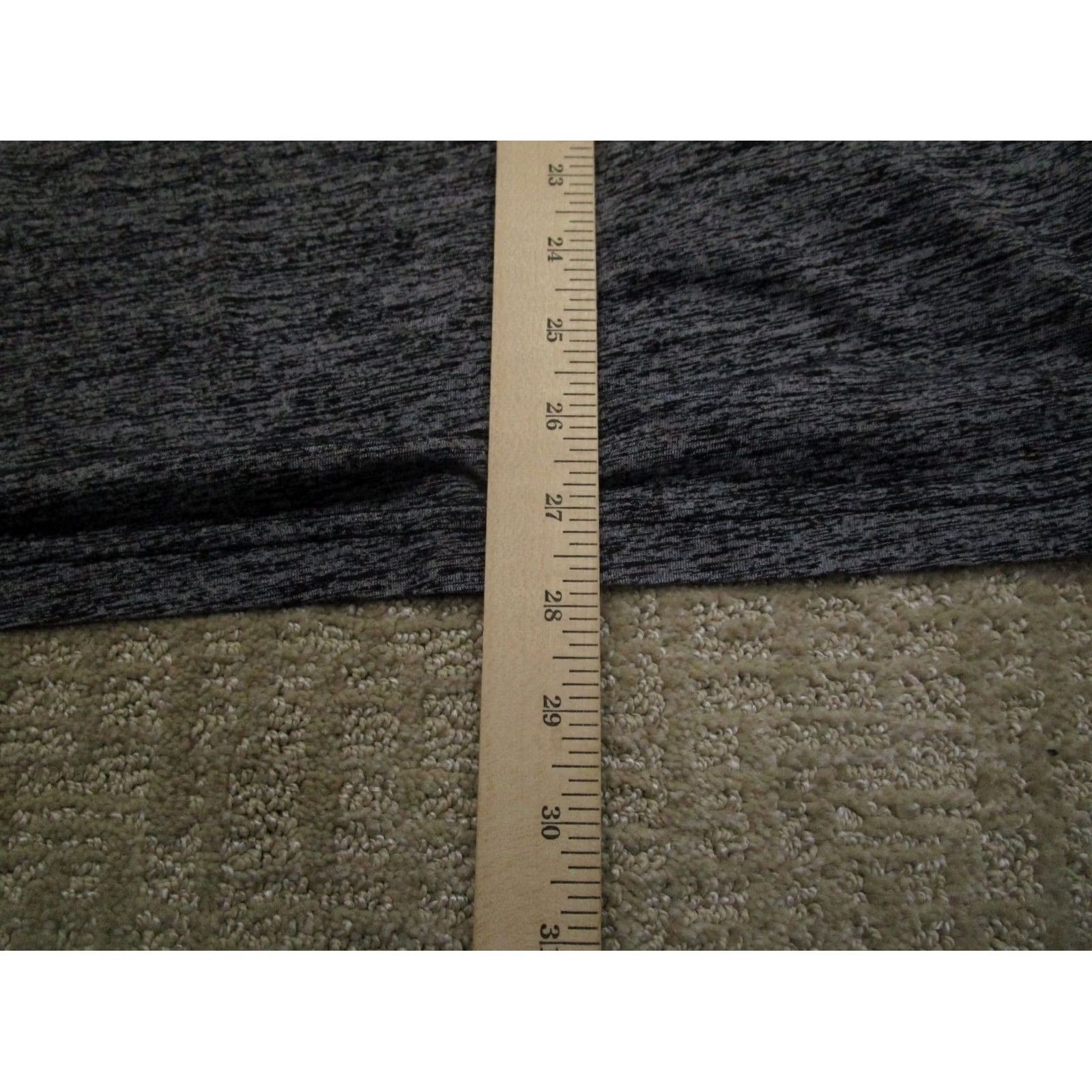 Vintage American Fighter Hoodie Women XL Gray Lightweight Moisture Wicking Mock Neck Pullover Casual Sports Logo Geometric Pattern Size XL / US 12-14 / IT 48-50 - 7 Thumbnail