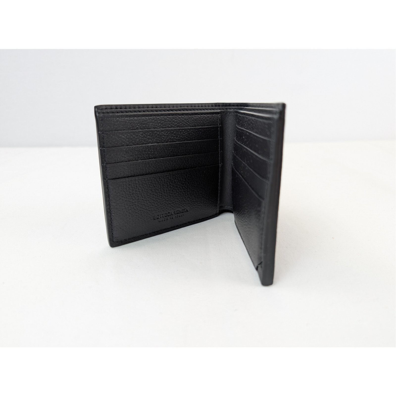 Bottega Veneta o1rshd1 Size: OS / Classic Leather Wallet in Black Size ONE SIZE - 5 Thumbnail