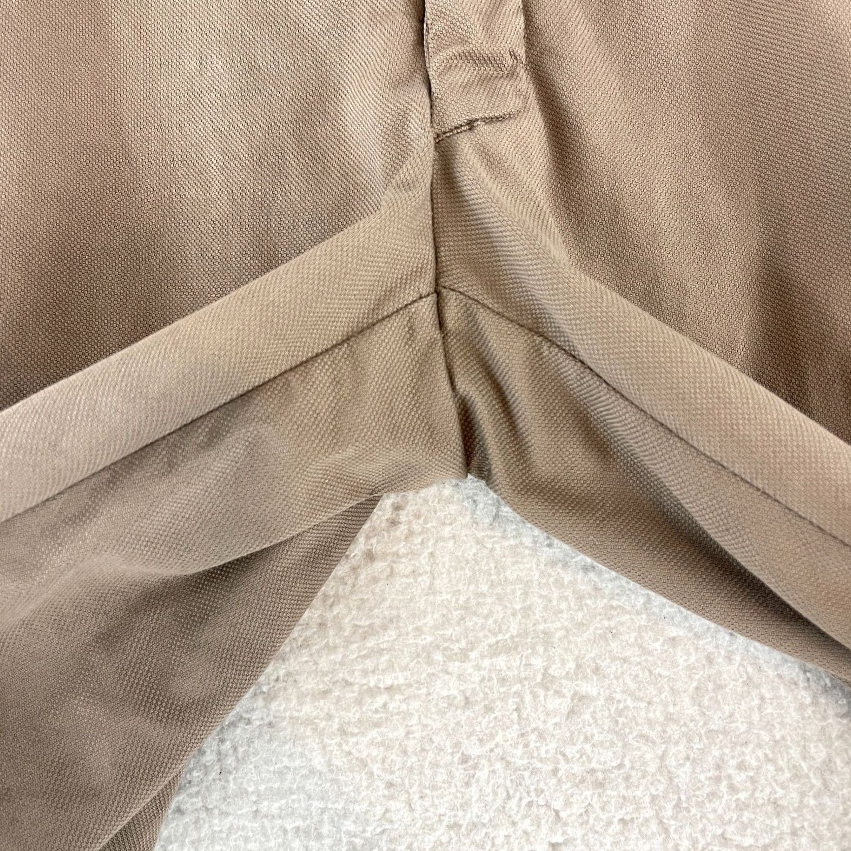 Vintage Ungaro Brown Cropped Straight Leg Pants Womens Medium 44 Cotton Casual Regular Cropped 80s 90s City Mens Women’s Girls Socks Size 32" / US 10 / IT 46 - 7 Thumbnail