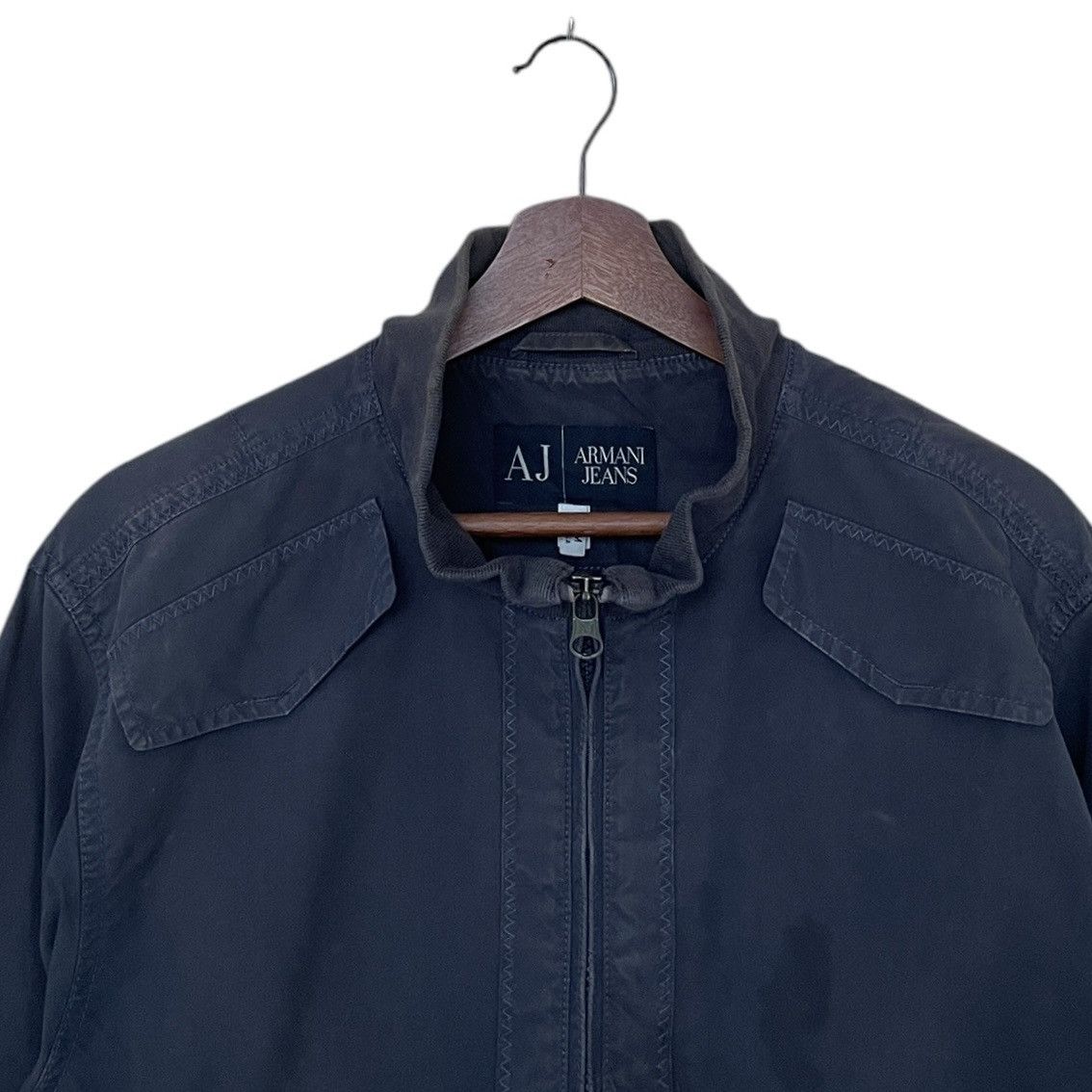 Armani Exchange Vintage Brand Armani Jeans Denim Jacket 2000s Size US M / EU 48-50 / 2 - 7 Thumbnail