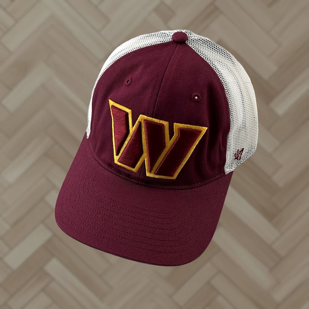 47 47 Washington Commanders Adjustable Snapback Trucker Hat Hat Mens Cap Snapback Adjustible 47 Brand Multicolor Green Size ONE SIZE - 1 Thumbnail