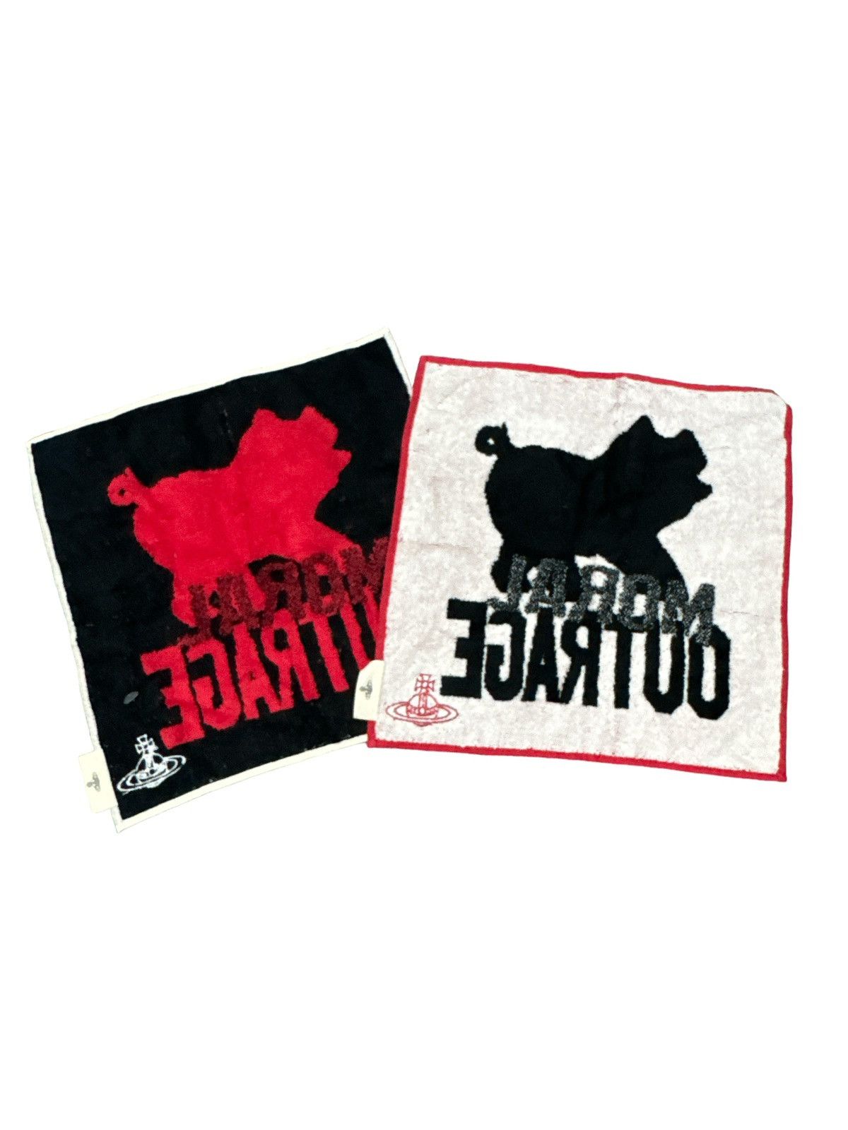 Vivienne Westwood VIVIENNE WESTWOOD MORAL OUTRAGE SS15 FACE TOWELD Size ONE SIZE - 2 Thumbnail