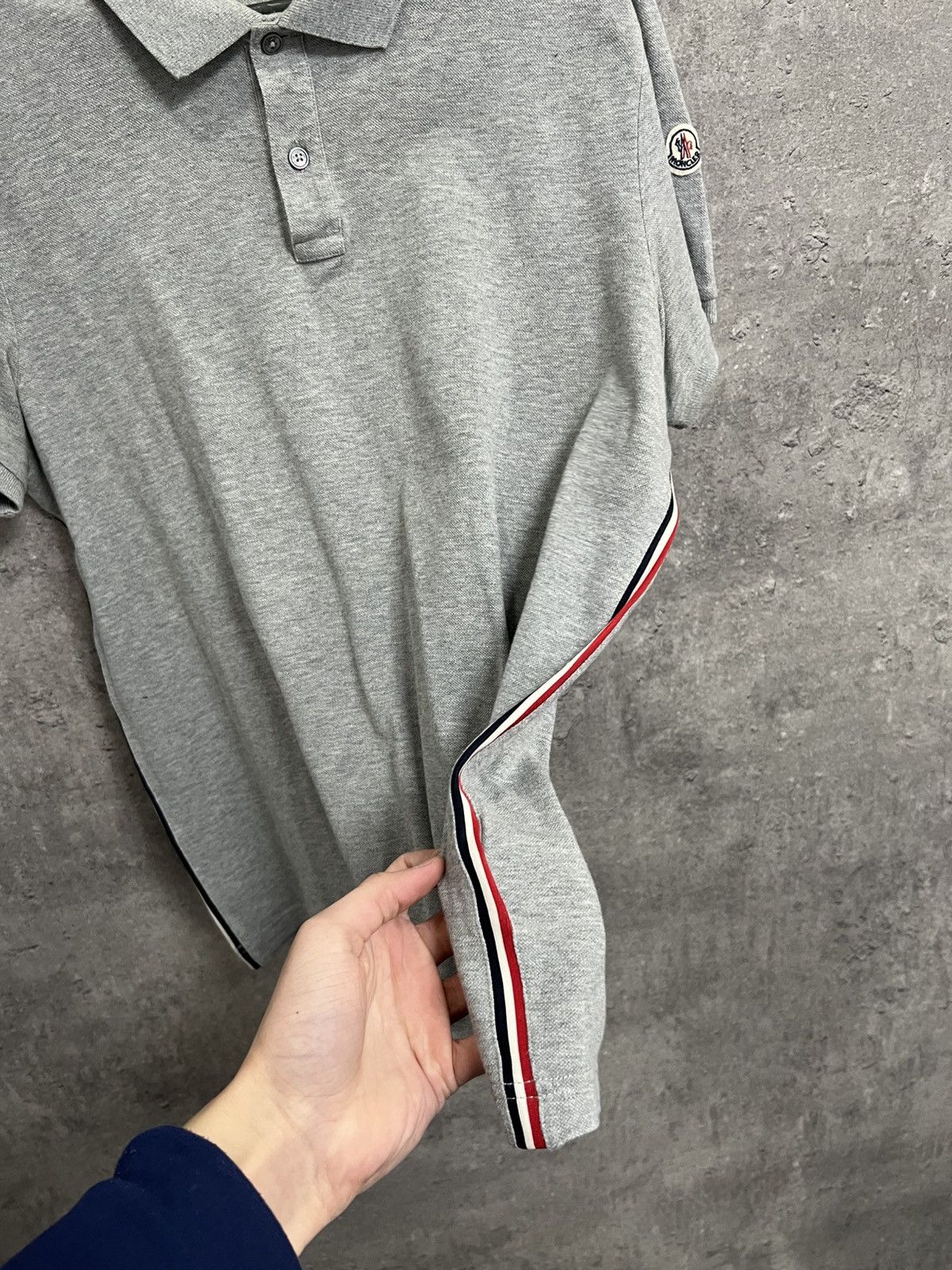 Moncler Moncler Polo Tee Size XL Size US L / EU 52-54 / 3 - 5 Thumbnail